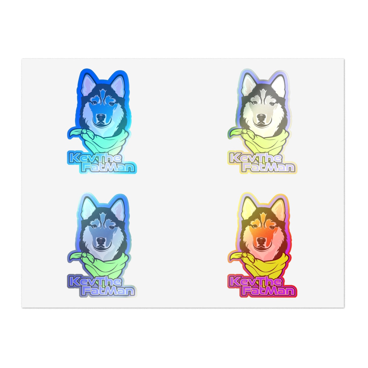 KevTheFatMan Sticker Sheets