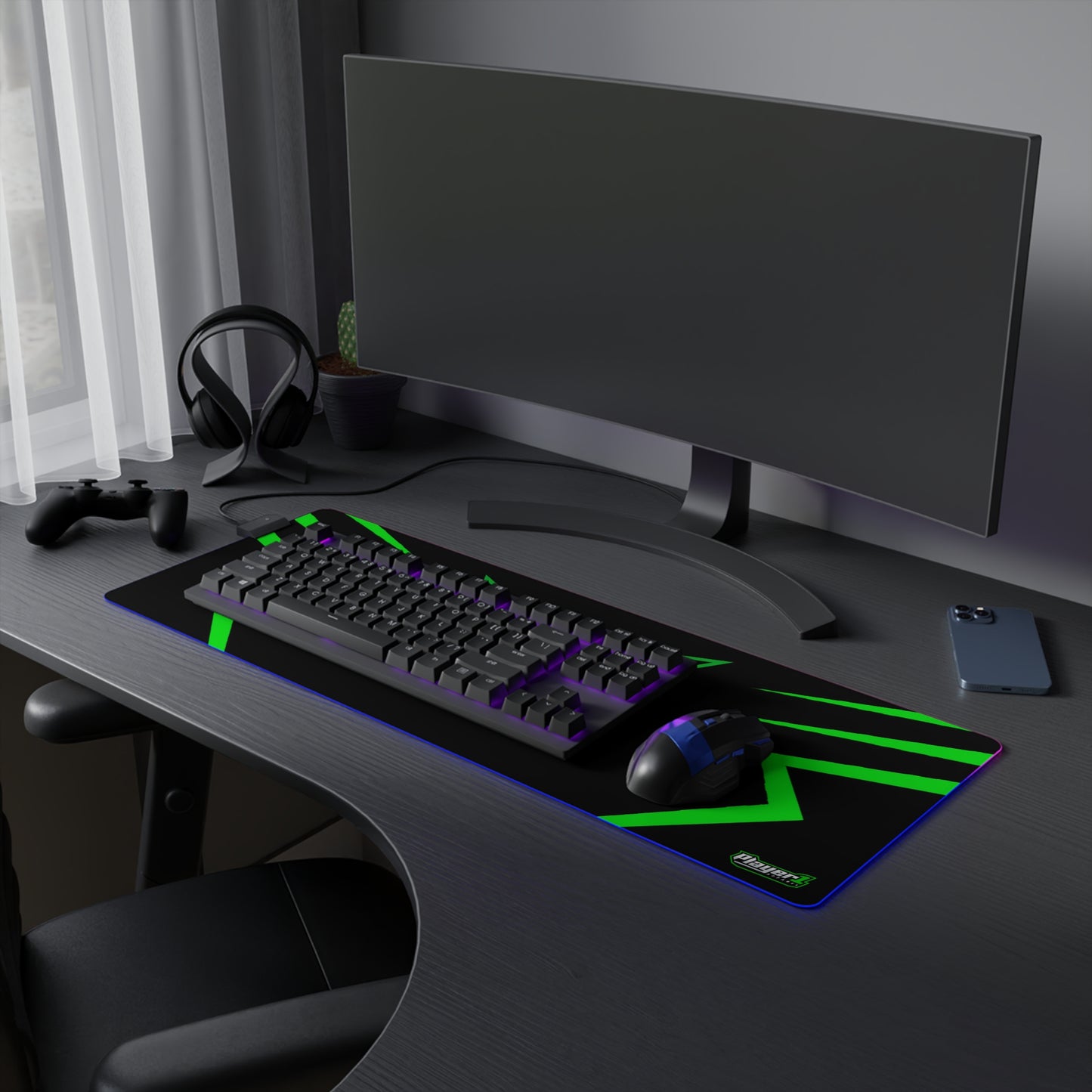 Hezekiah LED Gaming Mouse Pad