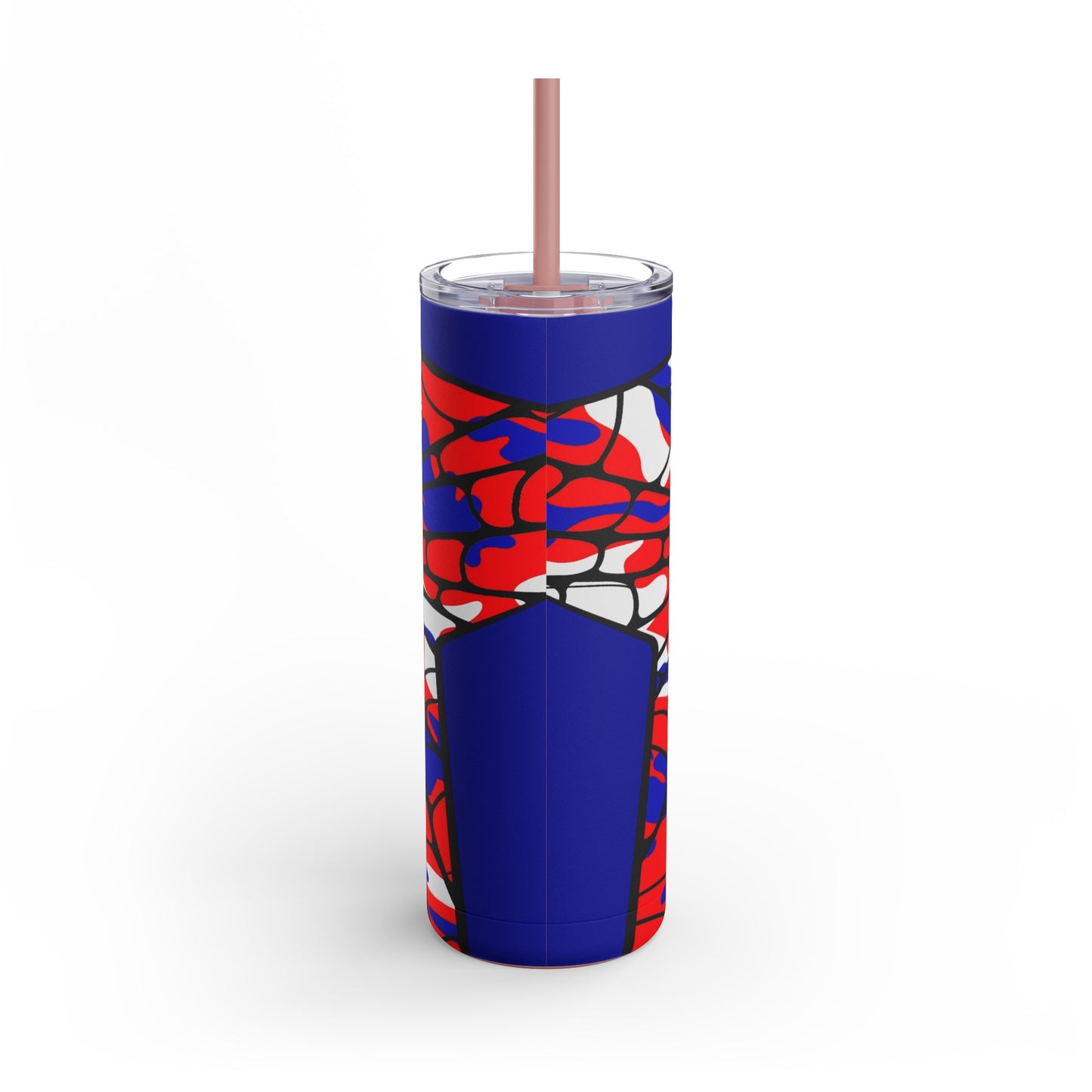 Spiderman8888 Skinny Matte Tumbler, 20oz