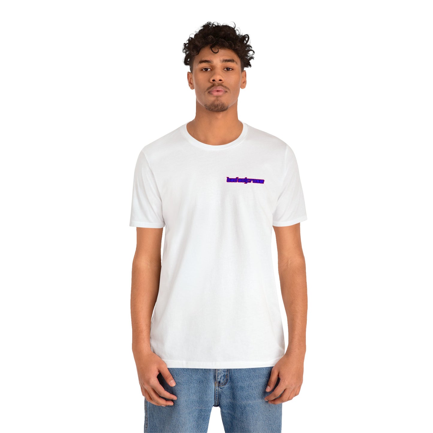 BadWolfRose Back Print Unisex T-shirt