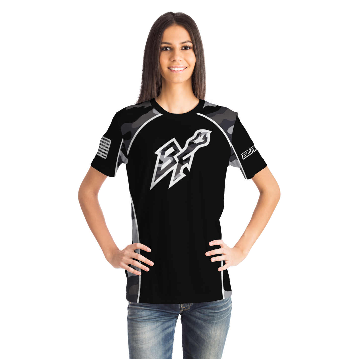 *Limited Edition* BlackFox Grey Camo Veterans Day 2023 Pro Jersey