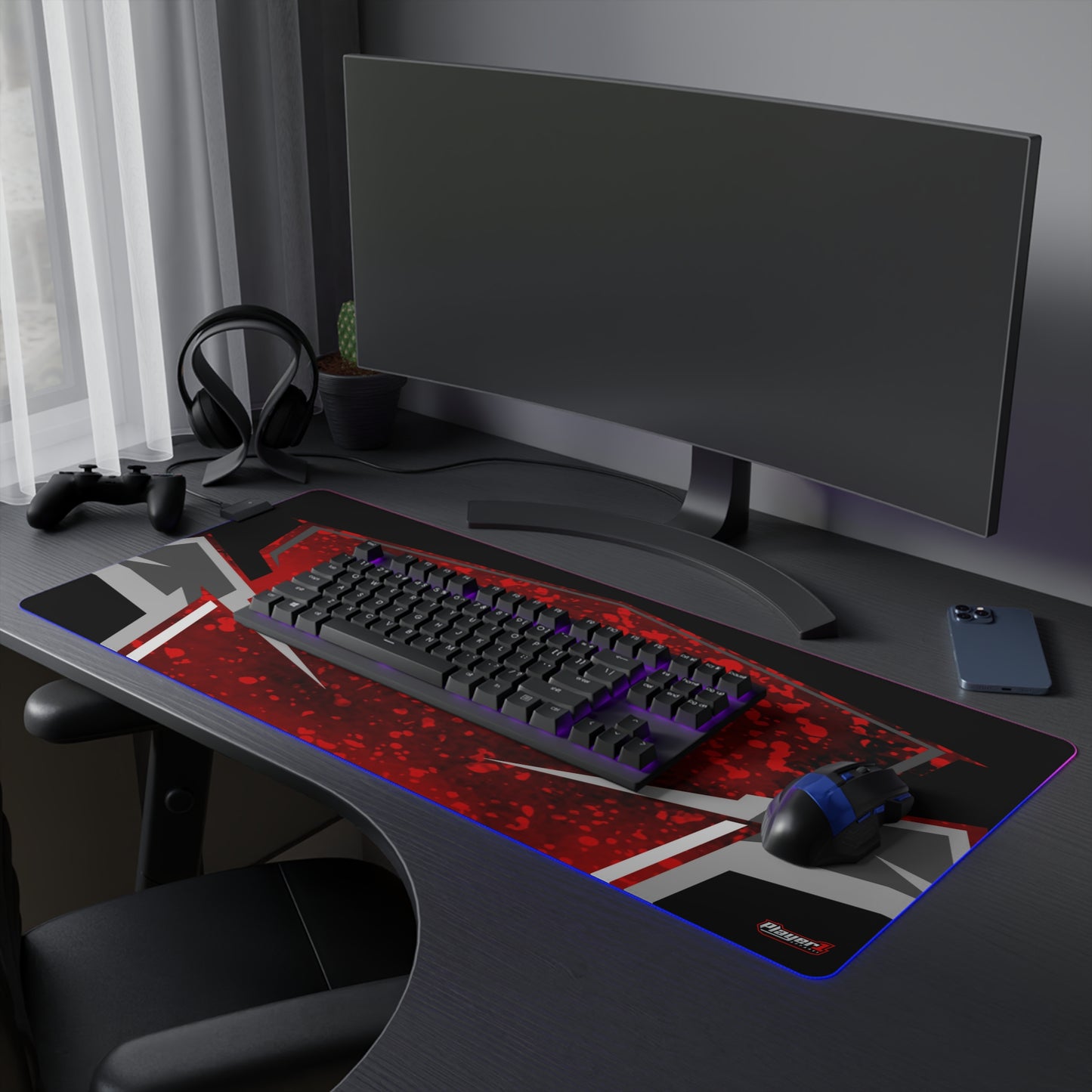 Deadlyshot16 LED Gaming Mouse Pad