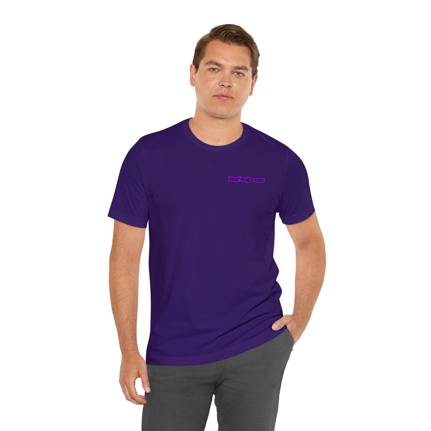 BadWolfRose Back Print Unisex T-shirt