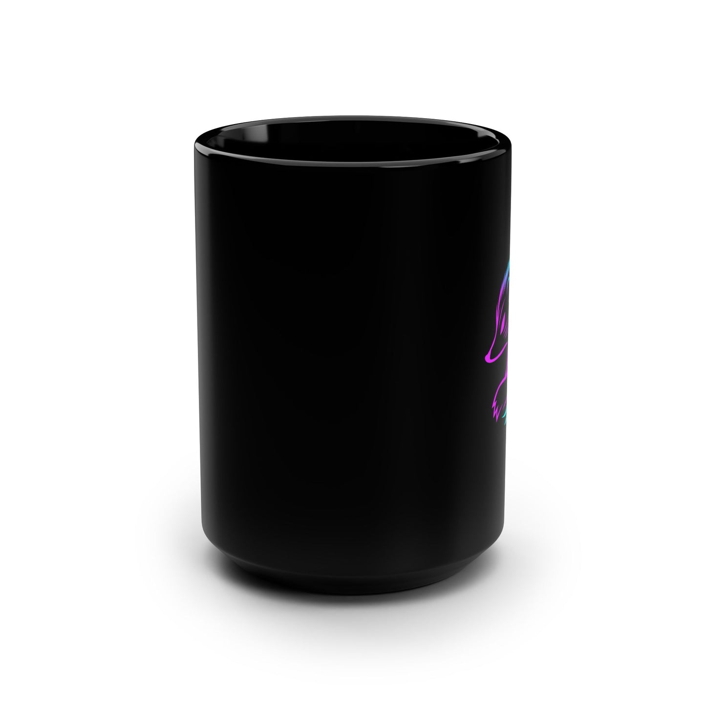 Kraven Quills Black Mug, 15oz