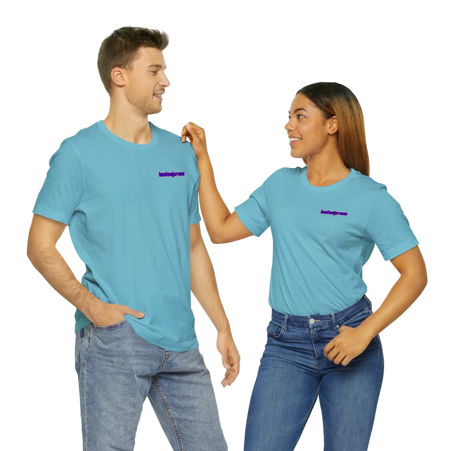 BadWolfRose Back Print Unisex T-shirt