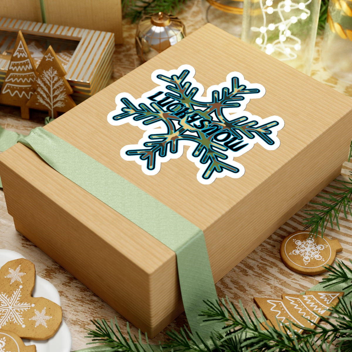 LuckySnow Stickers