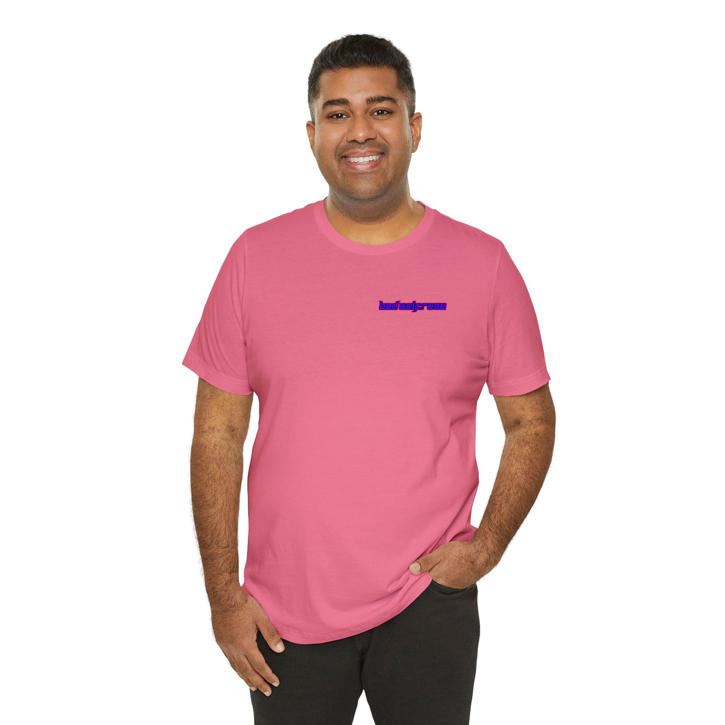 BadWolfRose Back Print Unisex T-shirt