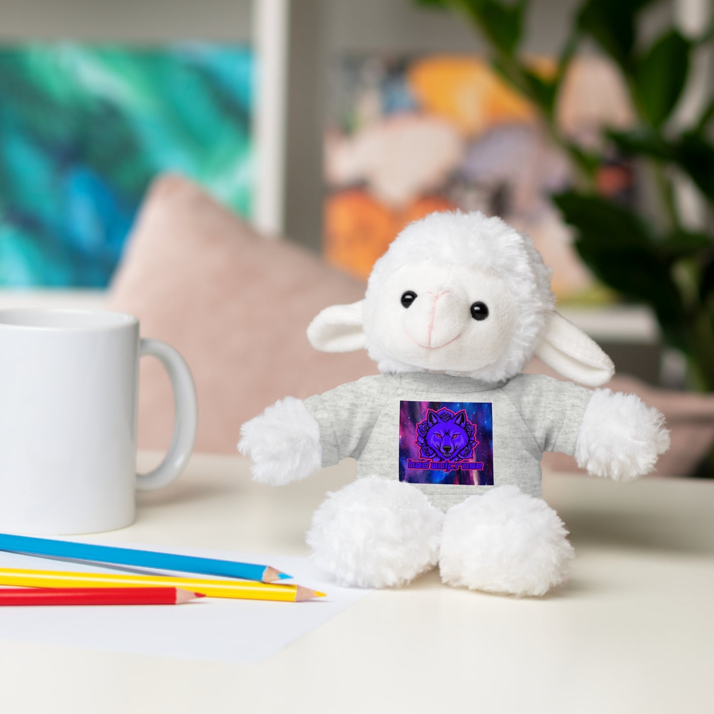 BadWolfRose Space Stuffed Animals with Tee