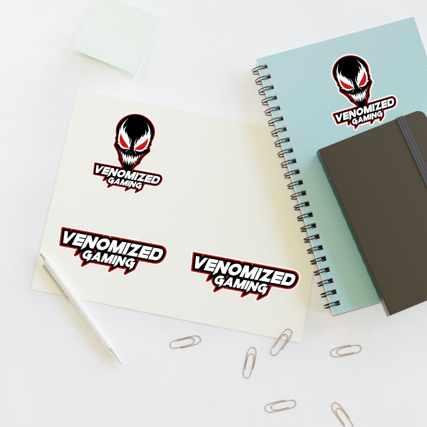 Venomized Gaming Sticker Sheets