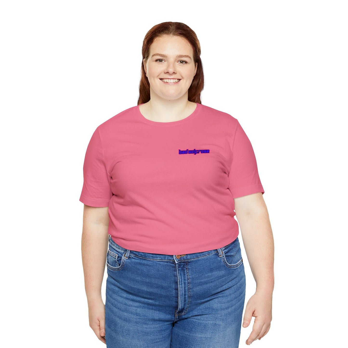 BadWolfRose Back Print Unisex T-shirt