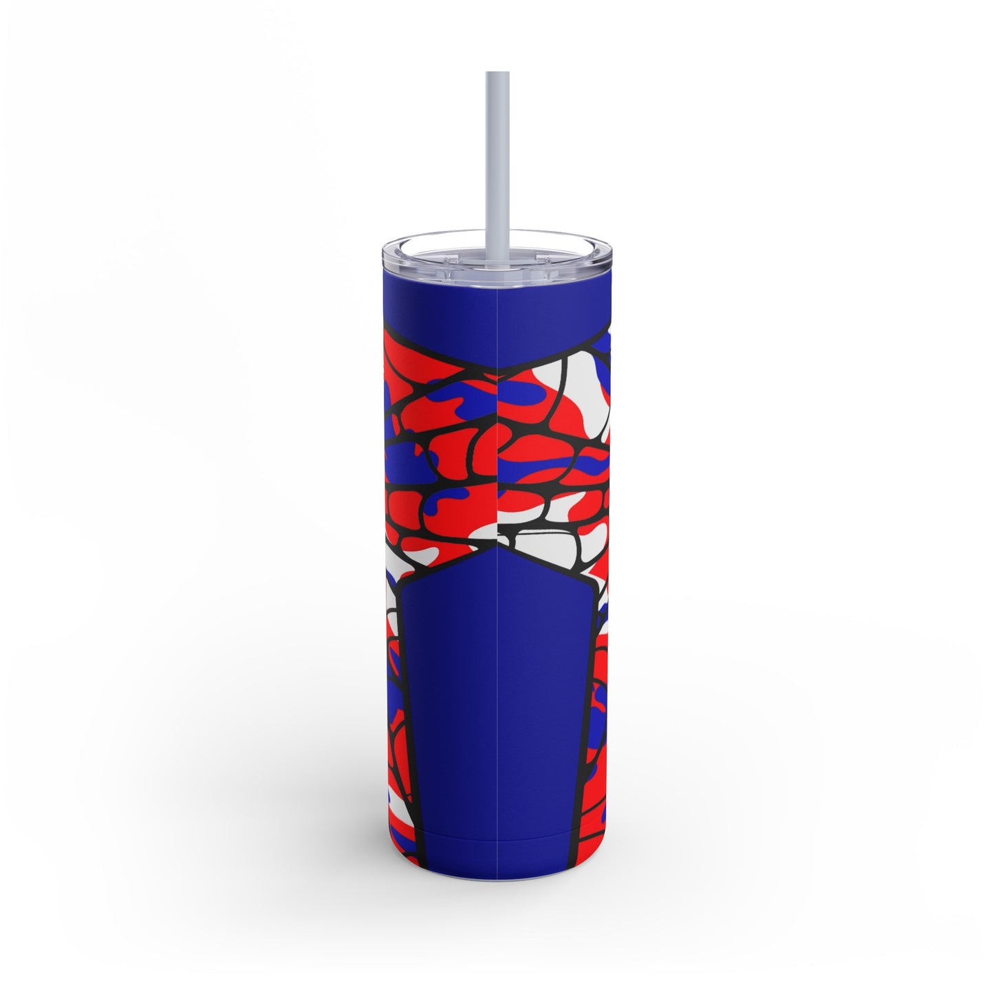 Spiderman8888 Skinny Matte Tumbler, 20oz