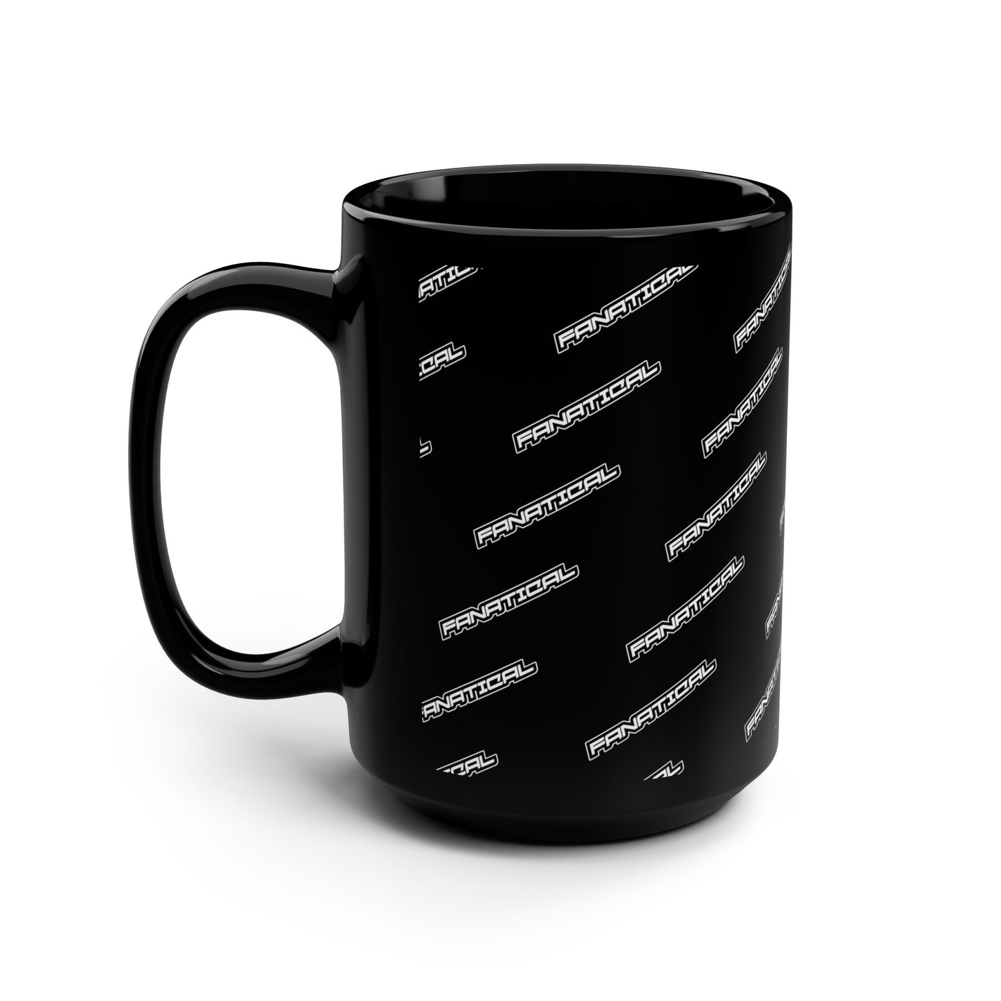 Fanatical Esports Black Mug, 15oz
