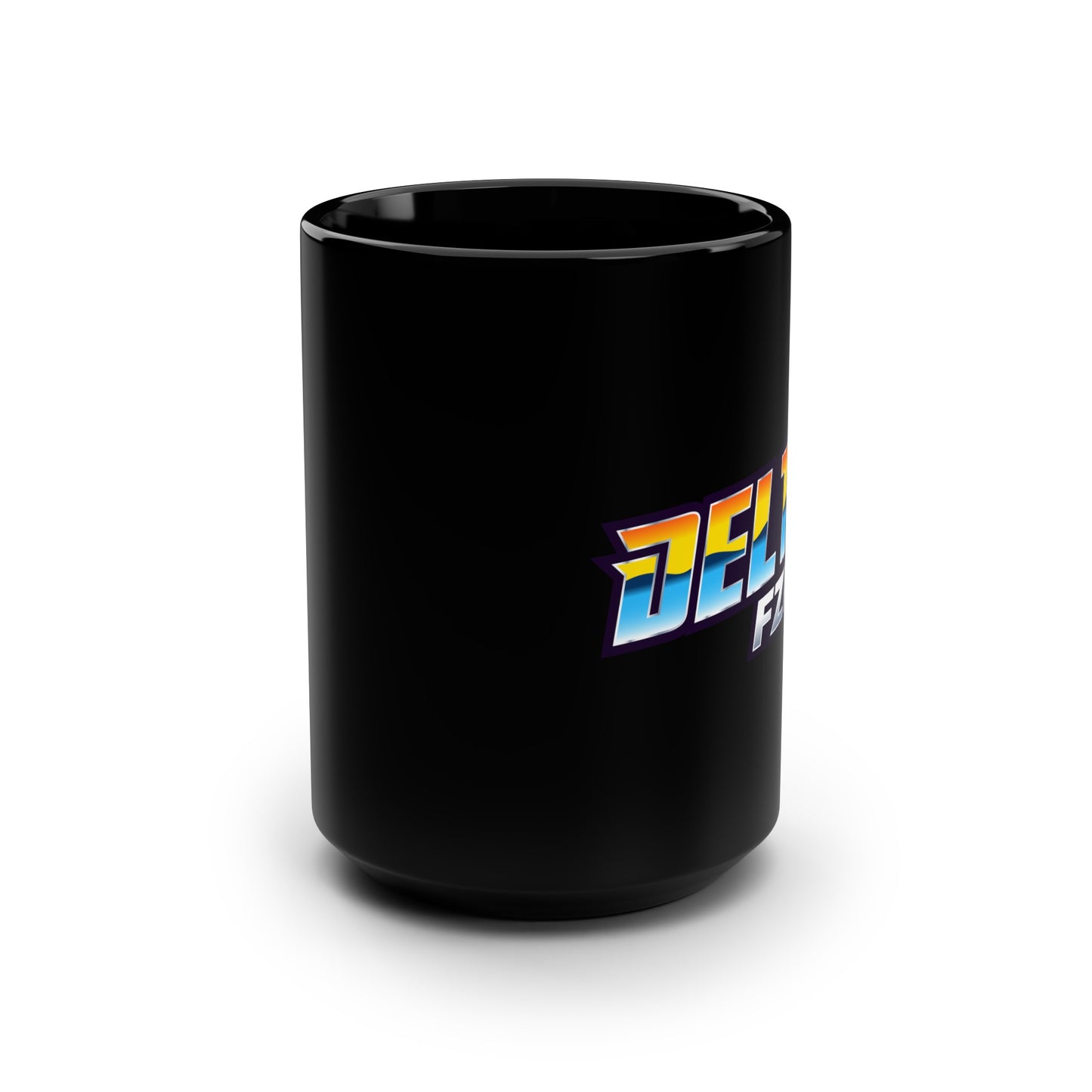 Delta FZNS Black Mug, 15oz