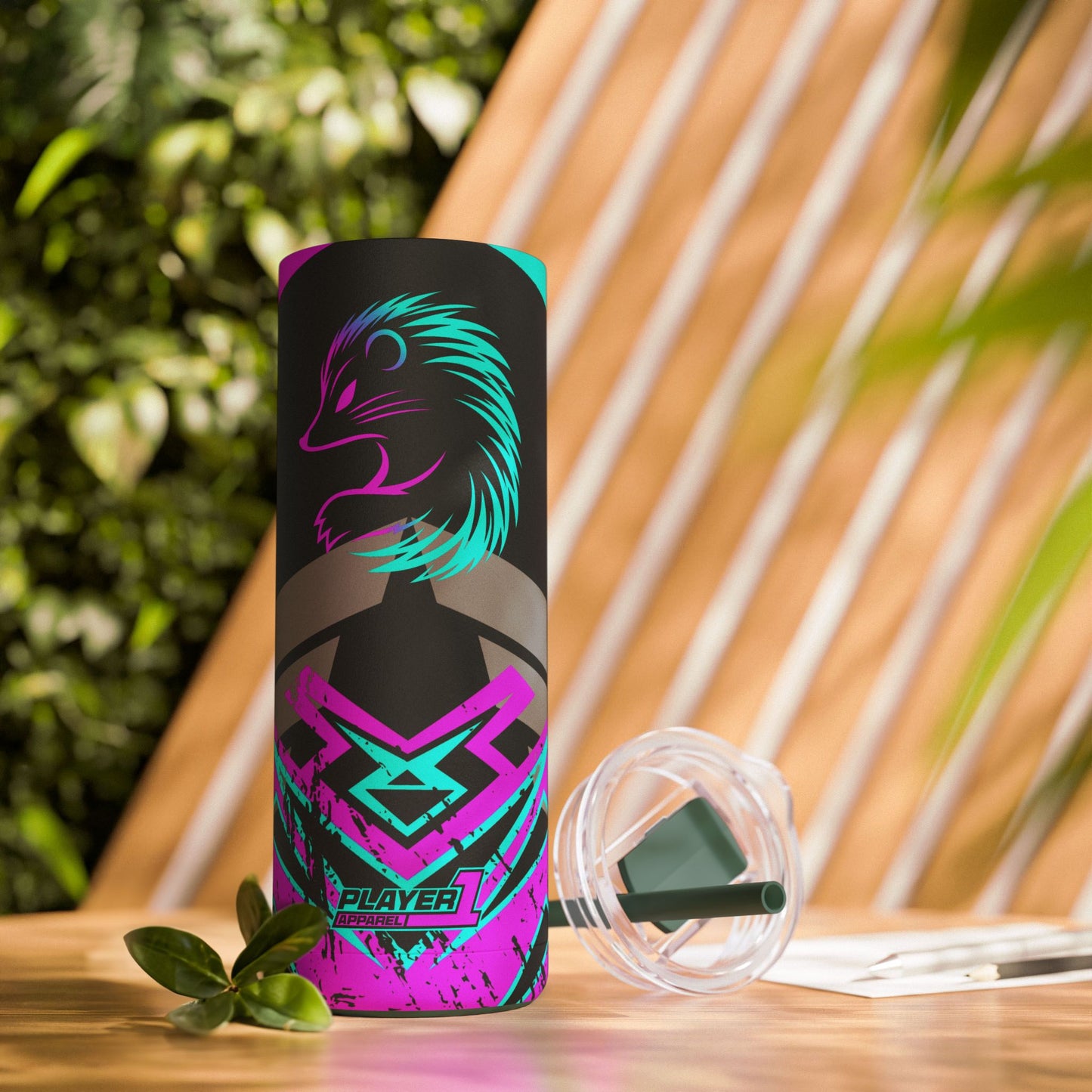Kraven Quills Skinny Matte Tumbler, 20oz
