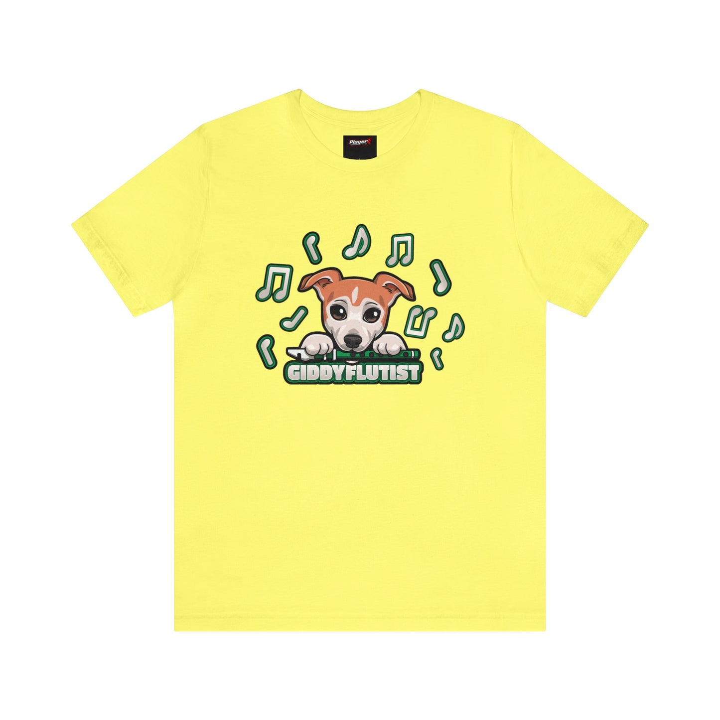GiddyFlutist Notes Unisex T-Shirt
