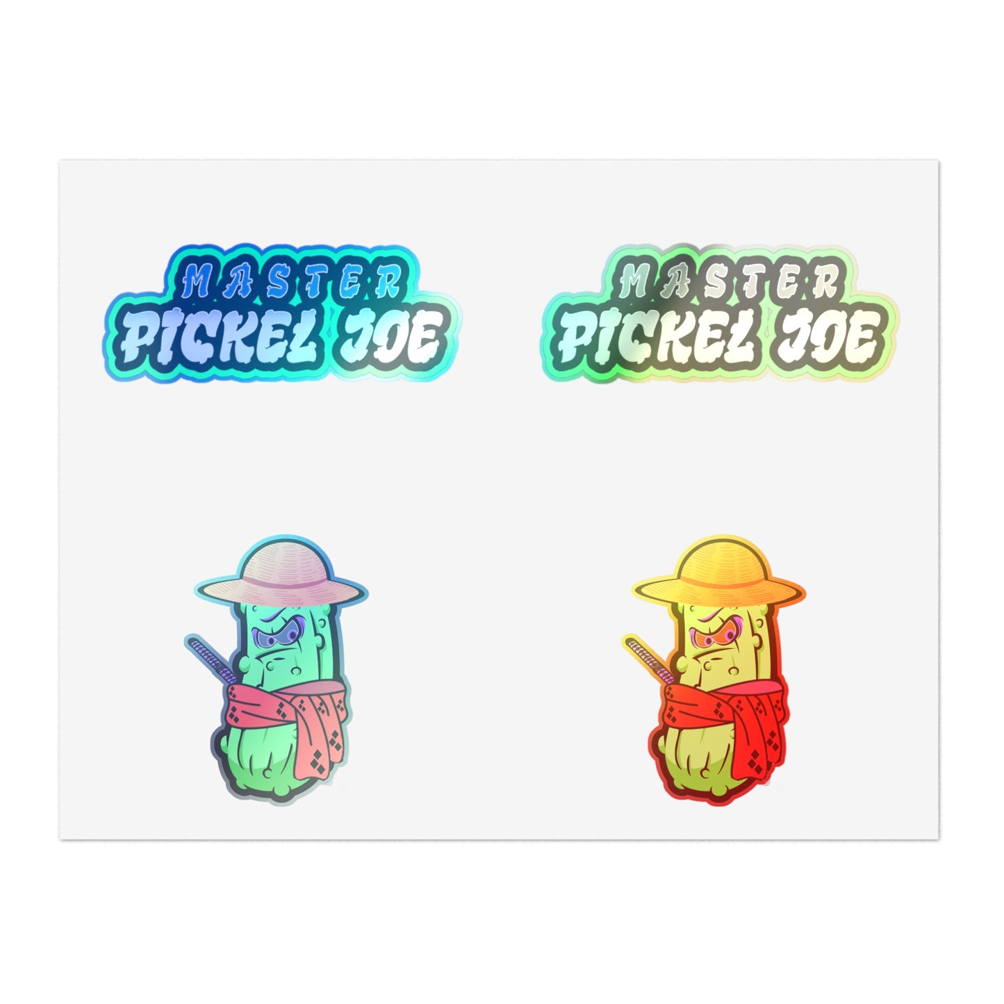 Master Pickel Joe Sticker Sheets