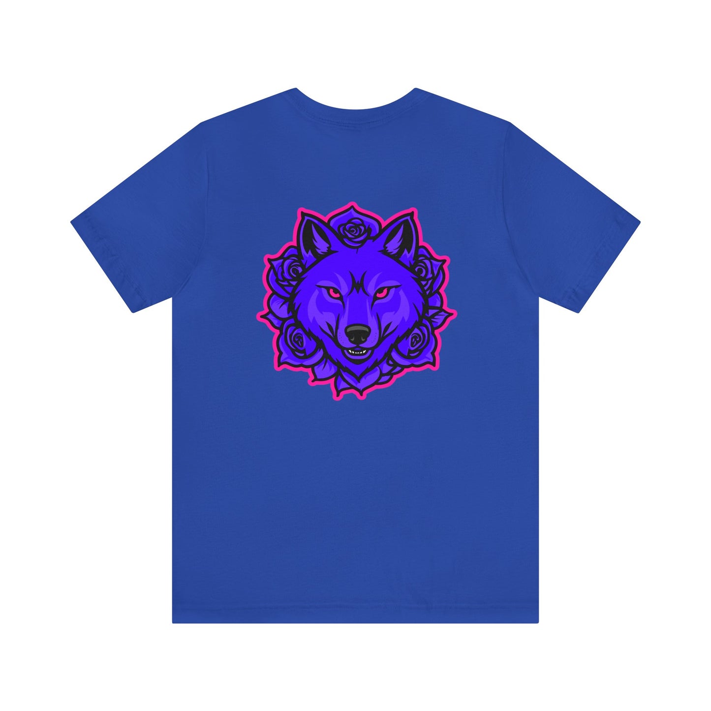 BadWolfRose Back Print Unisex T-shirt