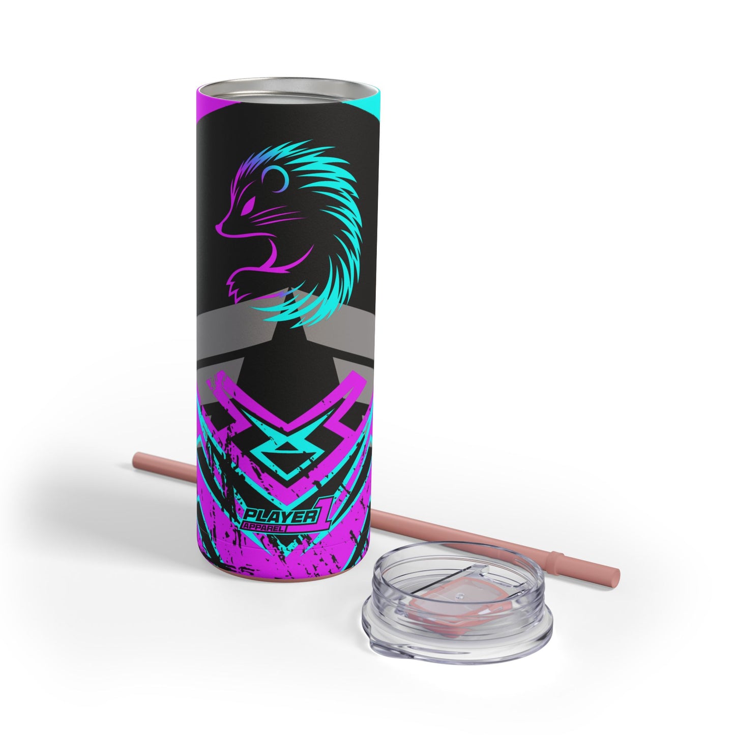 Kraven Quills Skinny Matte Tumbler, 20oz