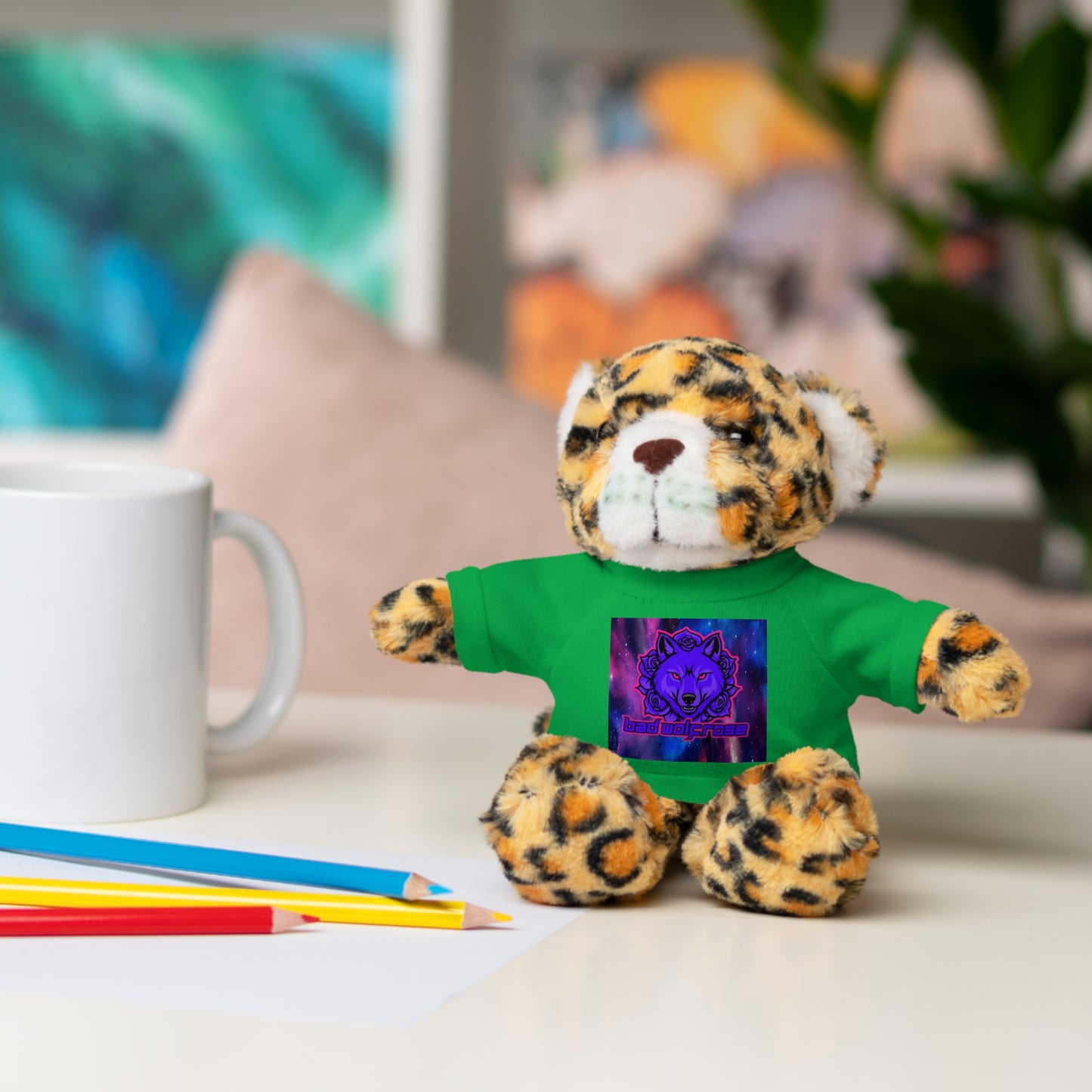 BadWolfRose Space Stuffed Animals with Tee