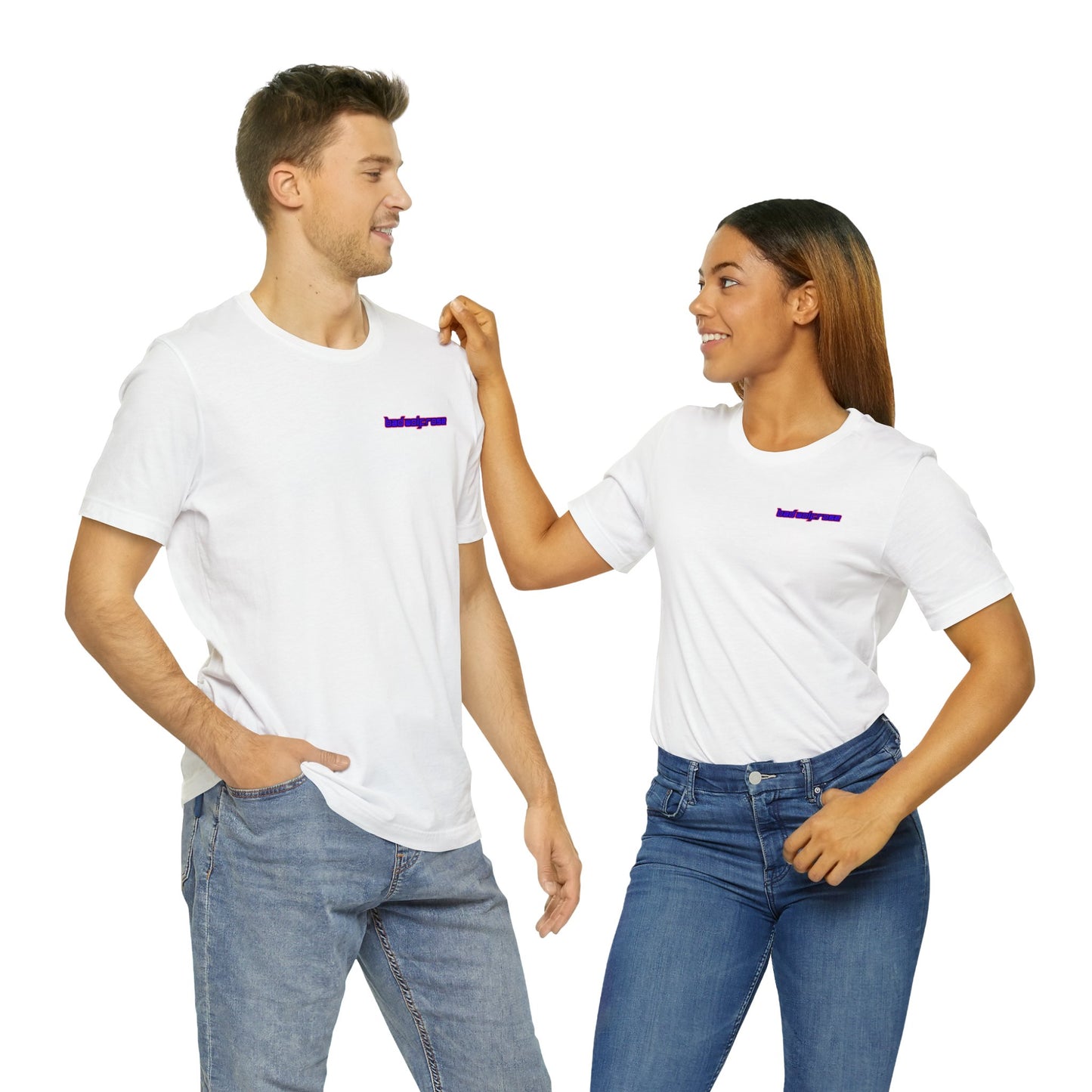 BadWolfRose Back Print Unisex T-shirt