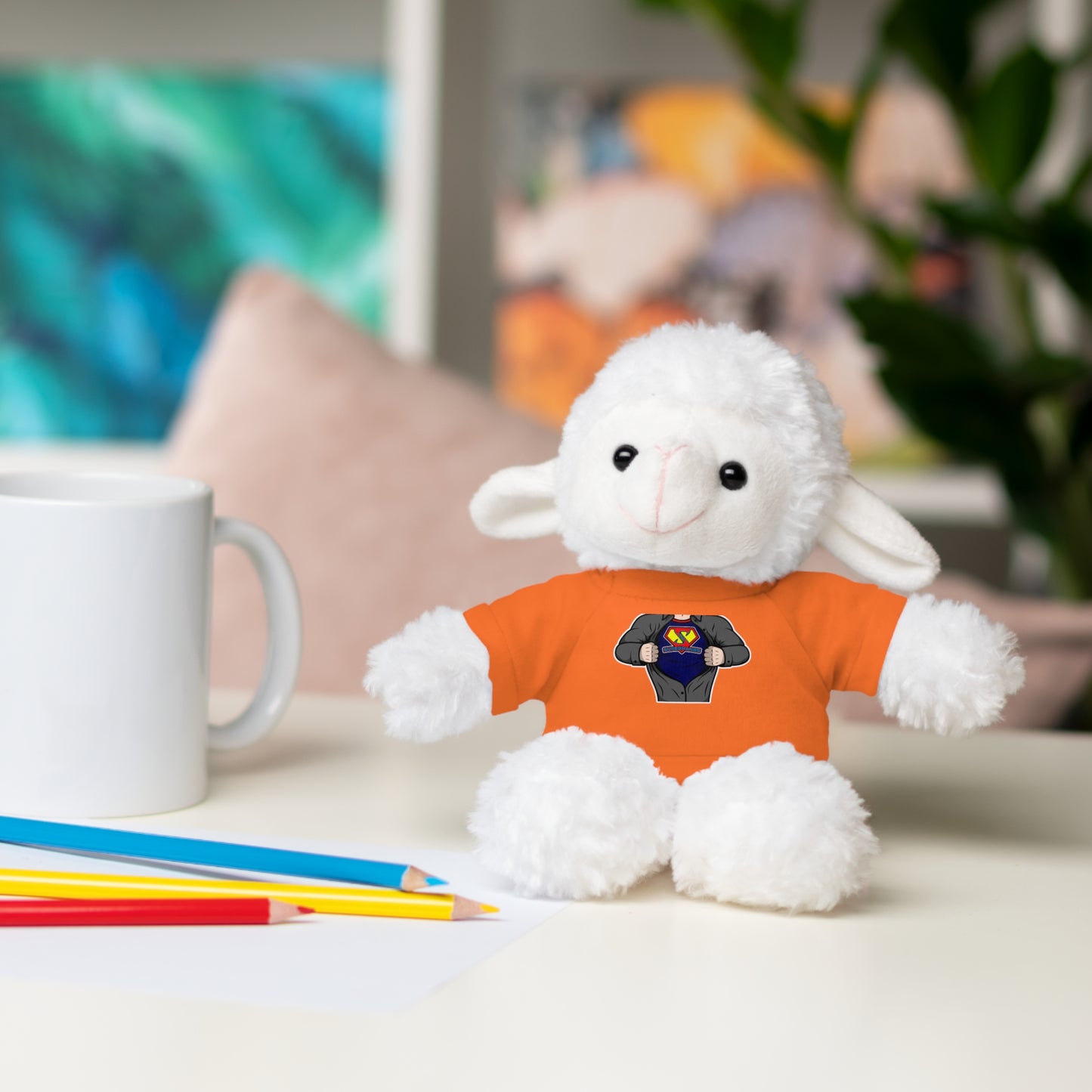 Superman85 Shirt Rip Stuffed Animals with Tee