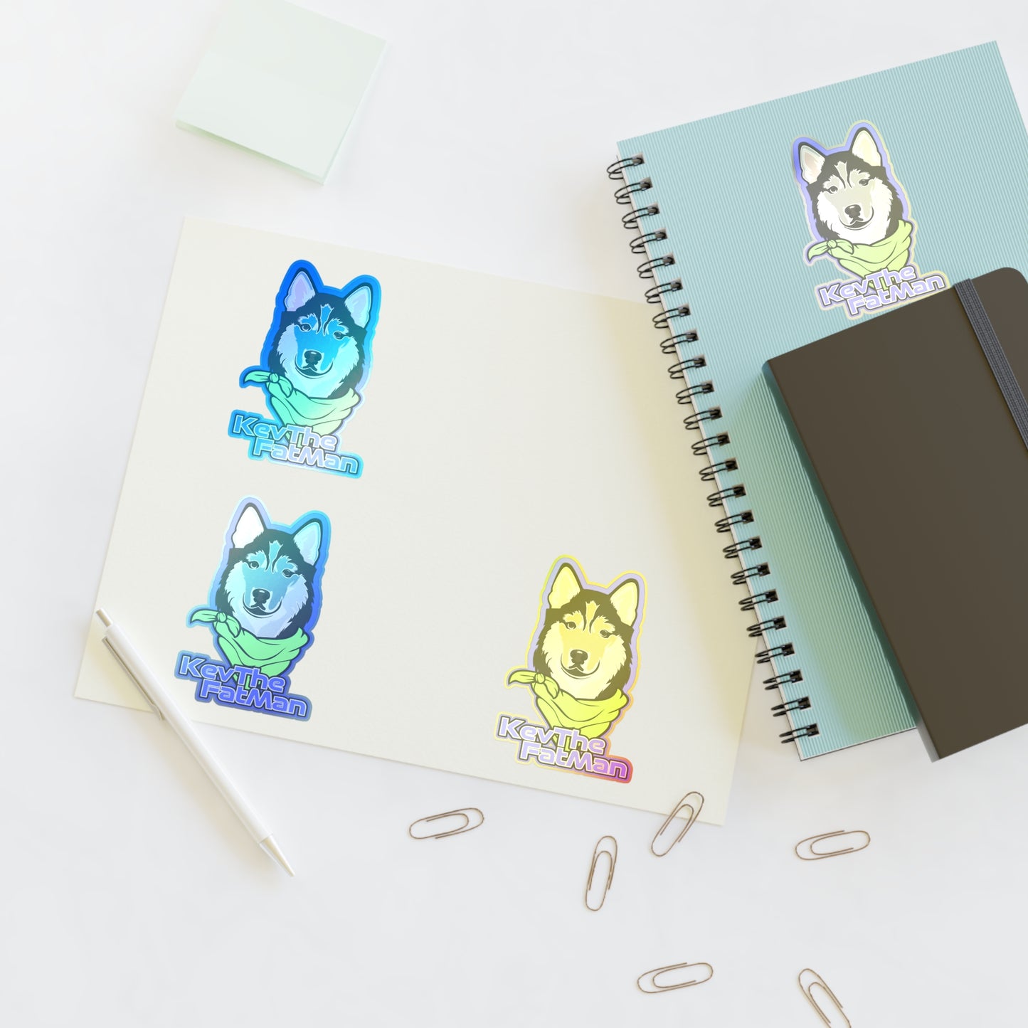 KevTheFatMan Sticker Sheets