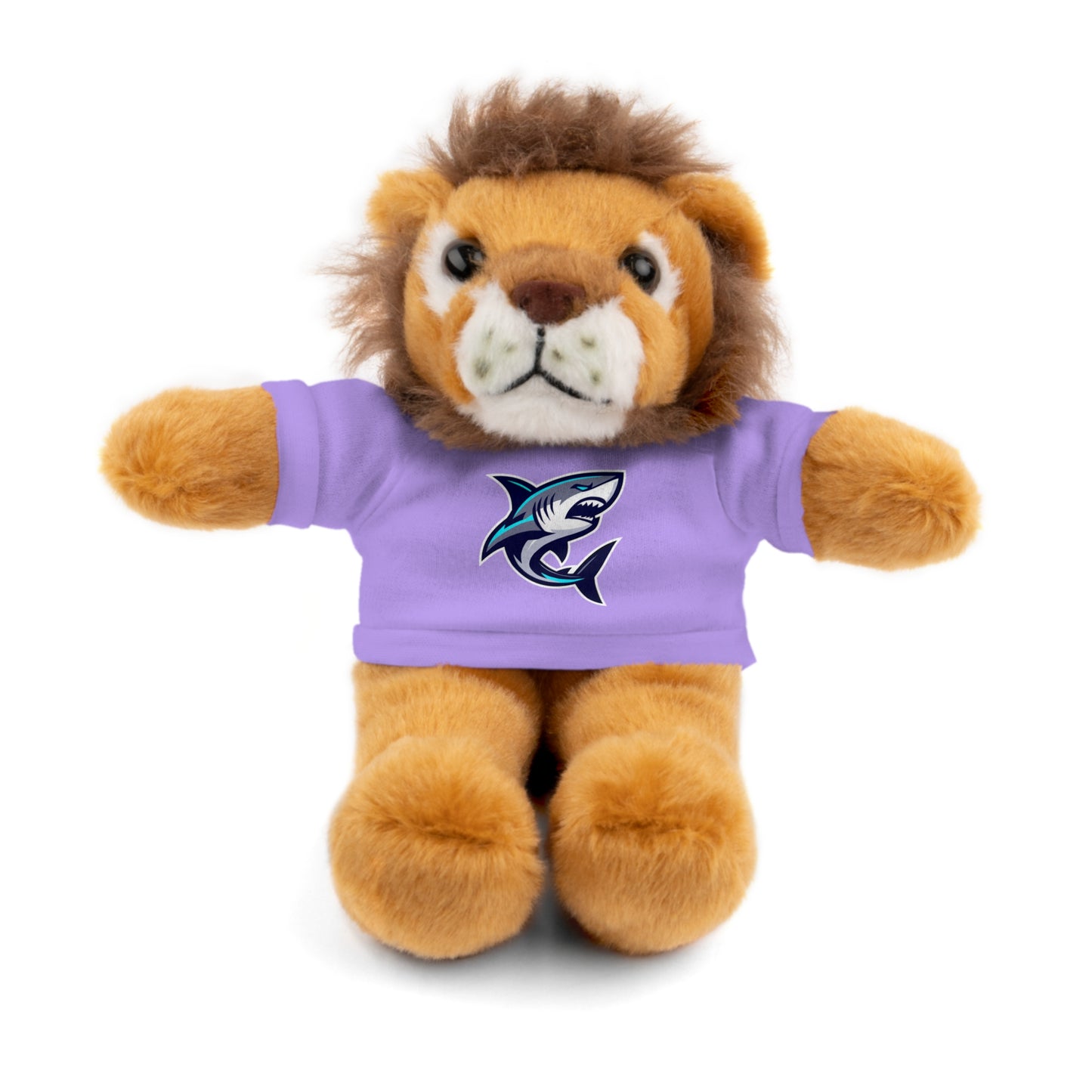 Casual Shark Classic Stuffed Animals with Tee