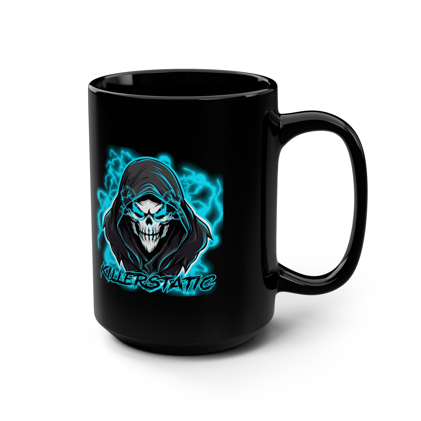 KillerStatic Black Mug, 15oz