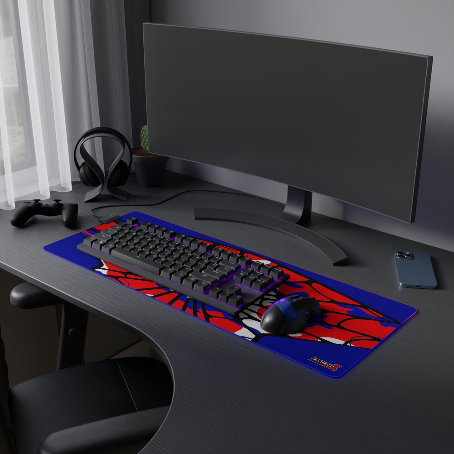 Spiderman8888 LED Gaming Mouse Pad