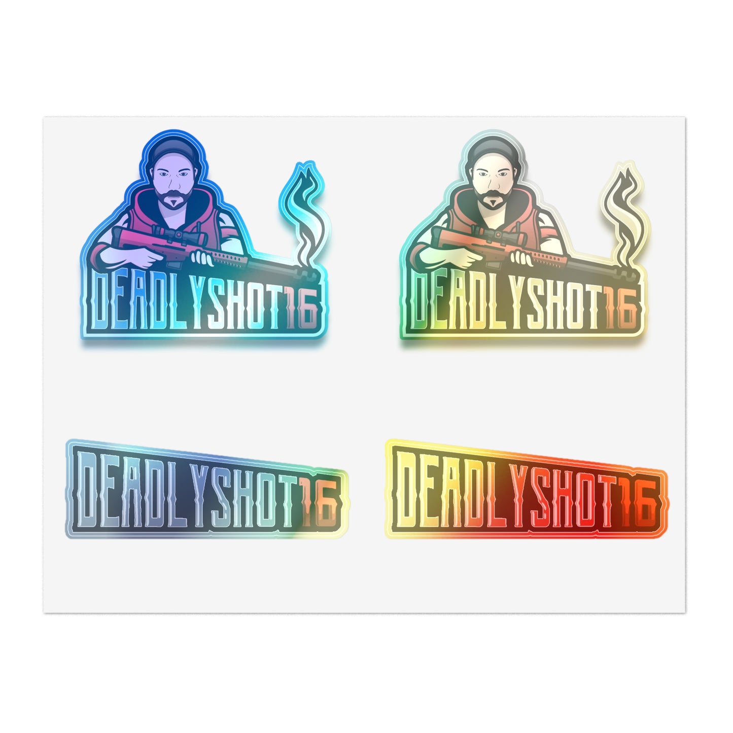 Deadlyshot16 Sticker Sheets