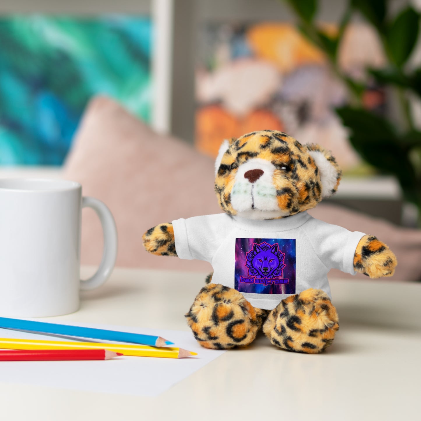 BadWolfRose Space Stuffed Animals with Tee