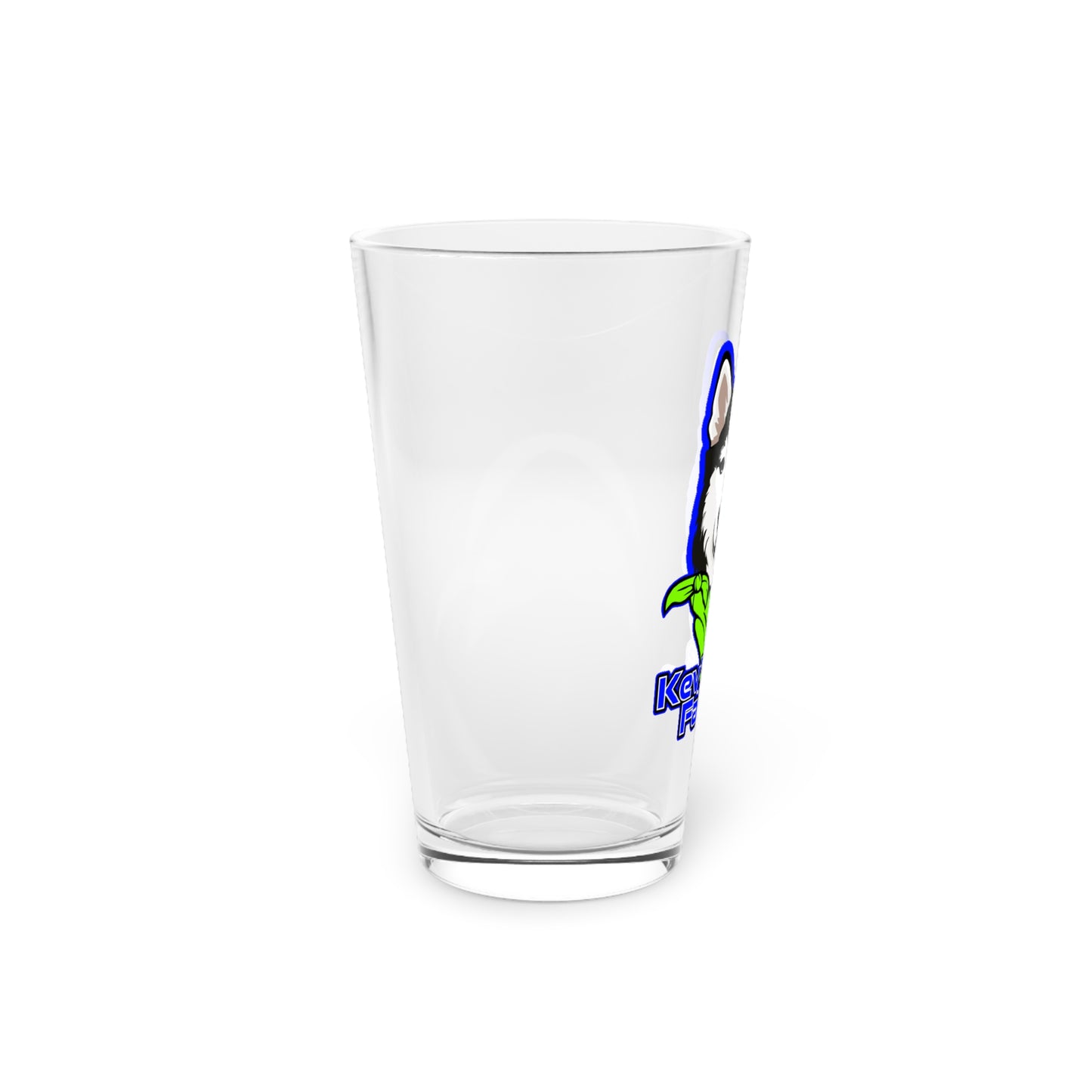 KevTheFatMan Pint Glass, 16oz