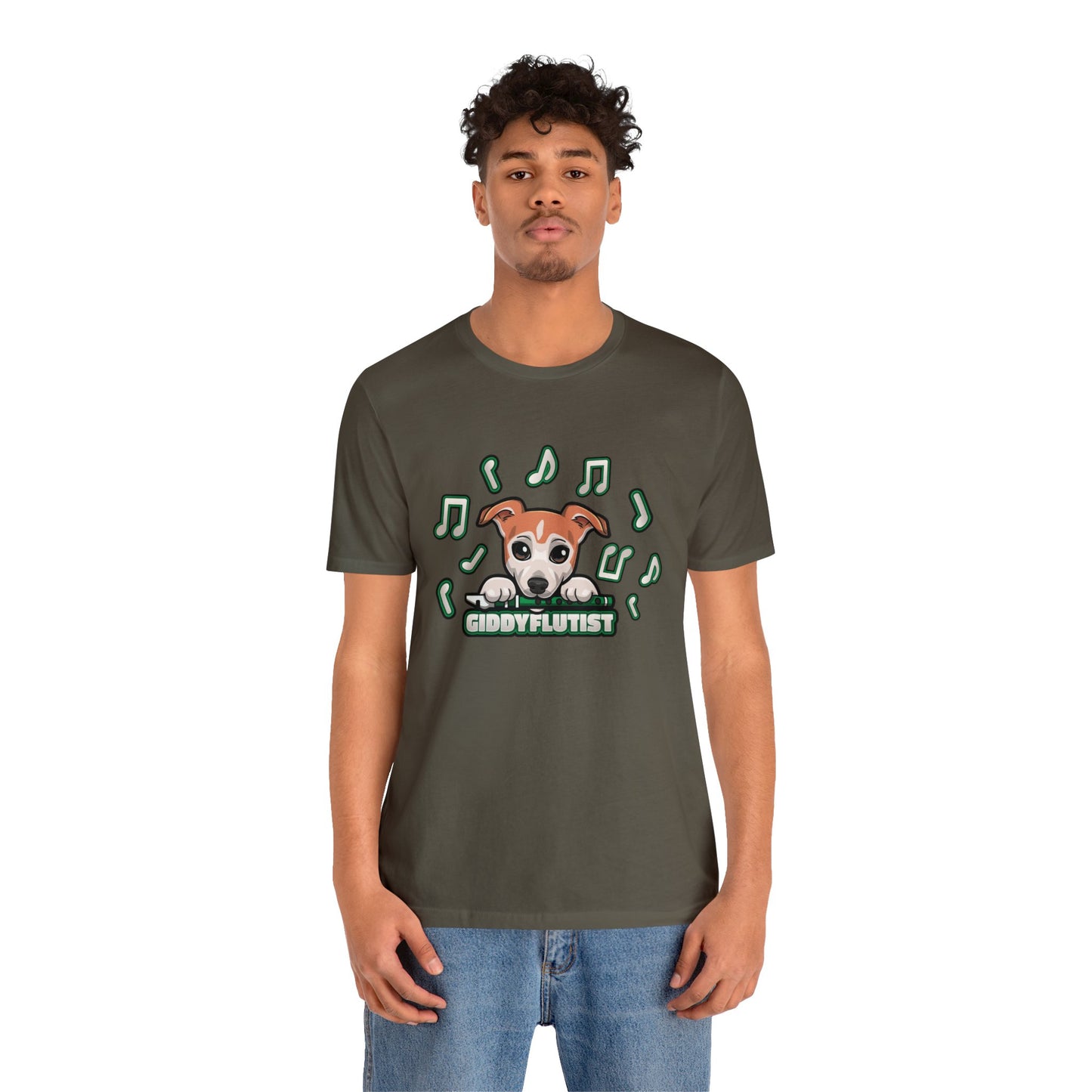 GiddyFlutist Notes Unisex T-Shirt