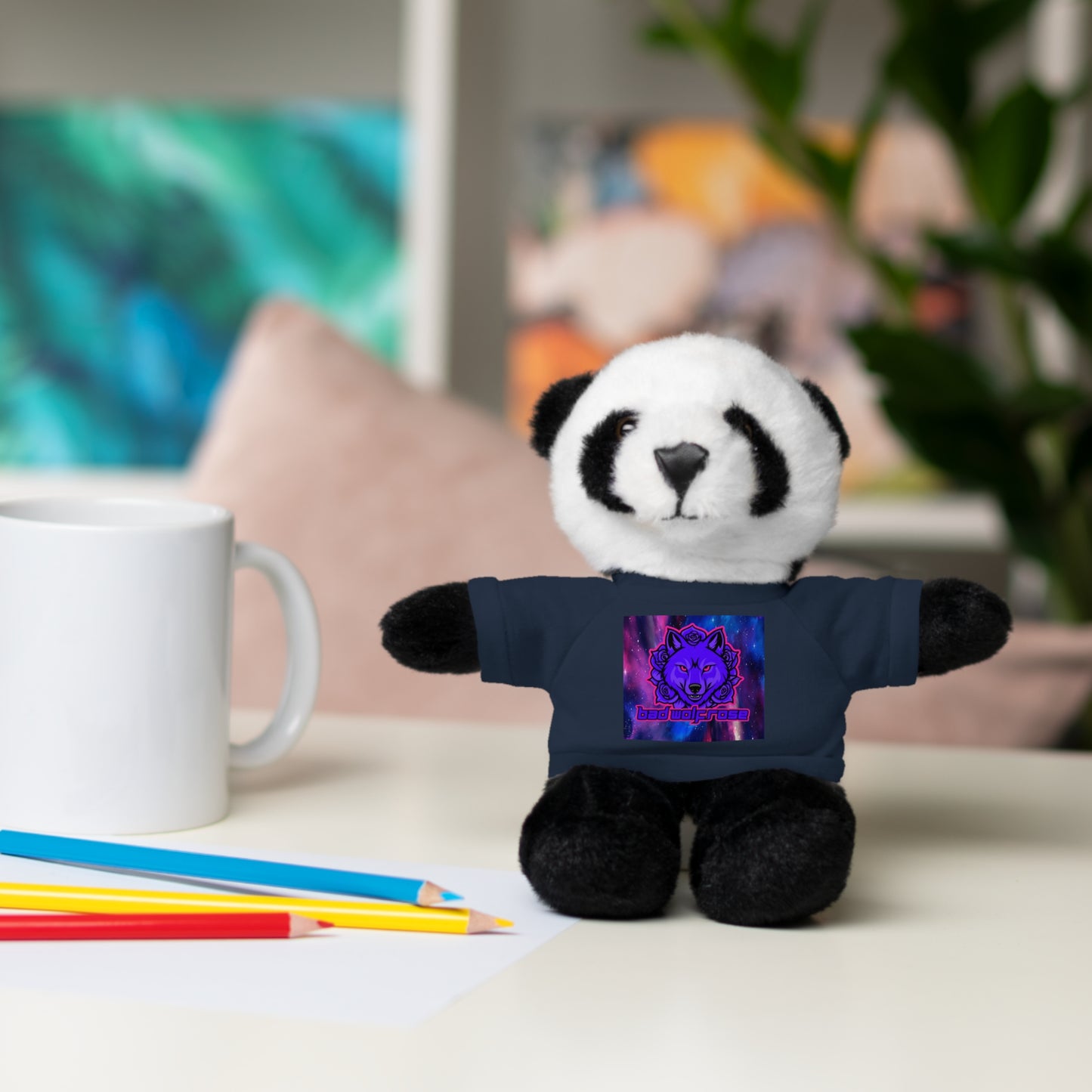 BadWolfRose Space Stuffed Animals with Tee