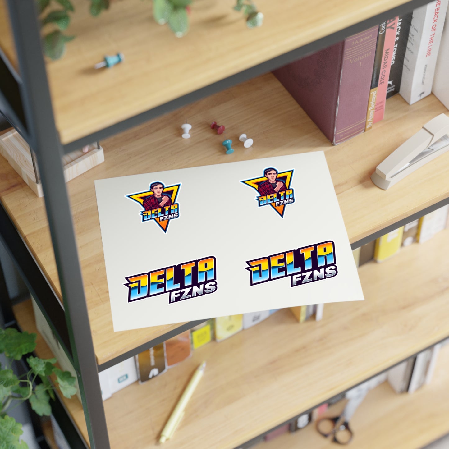 Delta FZNS Sticker Sheets
