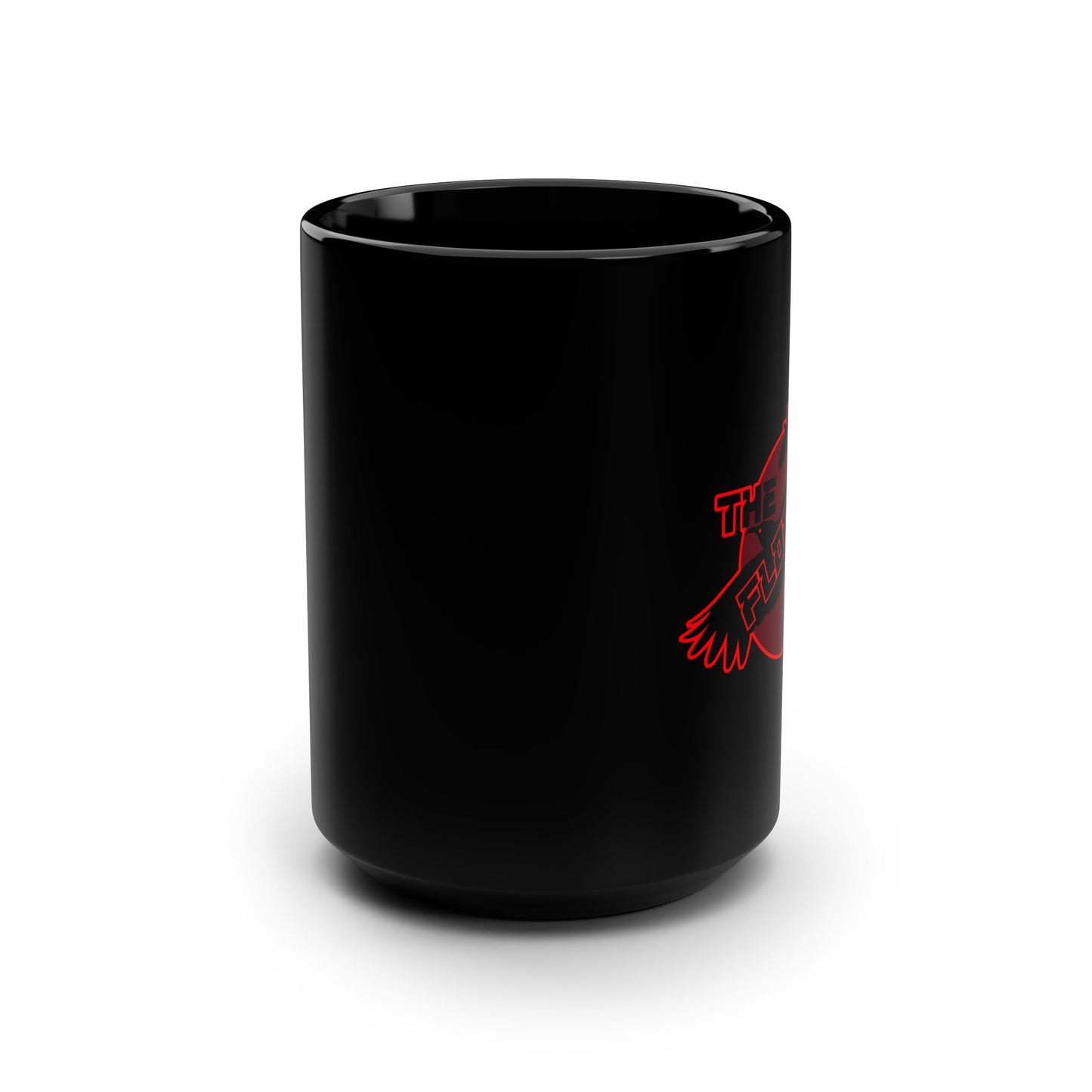 THE FLOCK Black Mug, 15oz