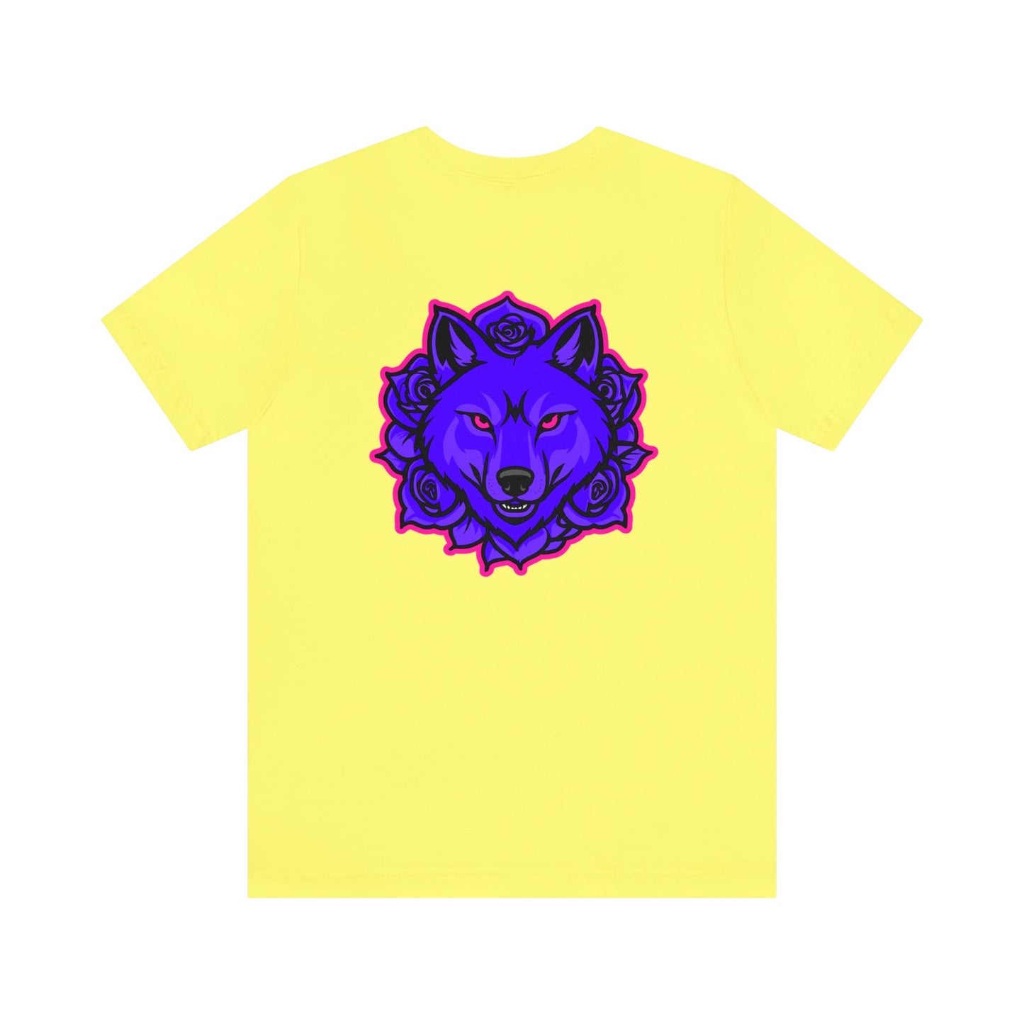 BadWolfRose Back Print Unisex T-shirt