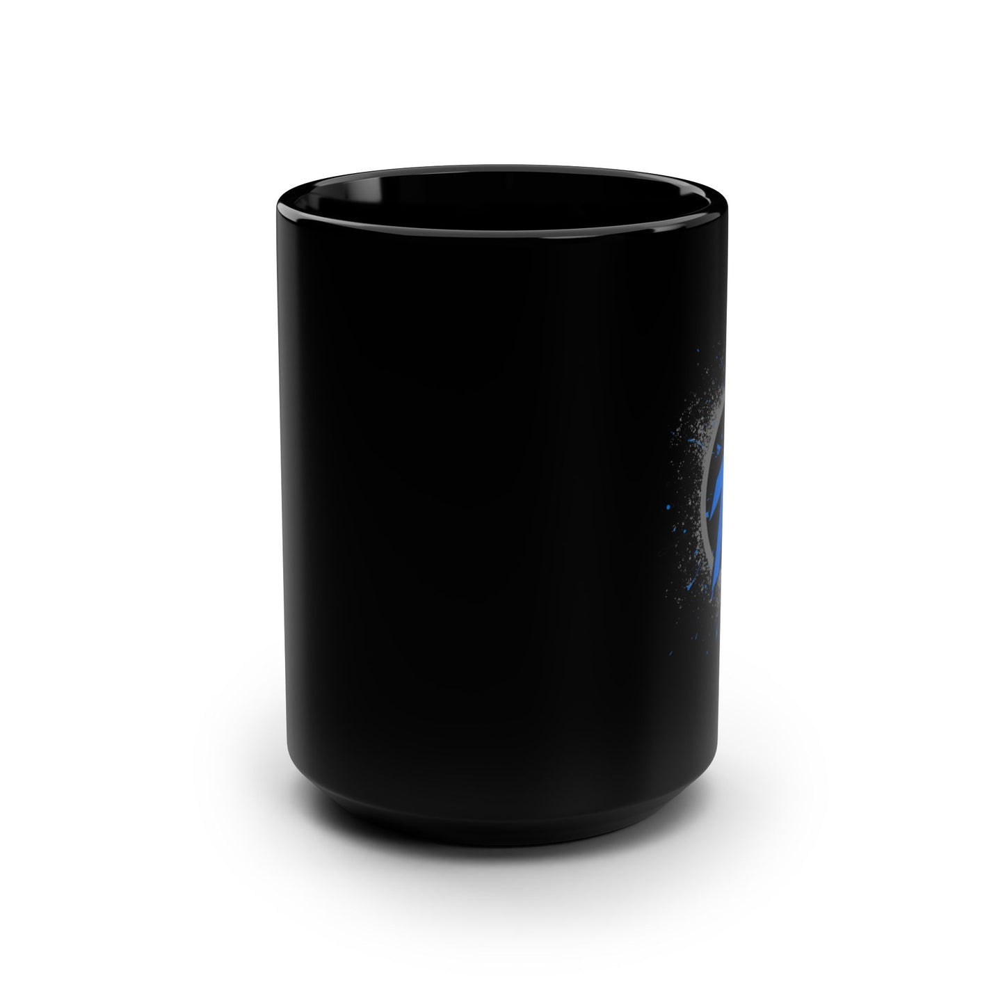 Thermal Break Graffiti Black Mug, 15oz