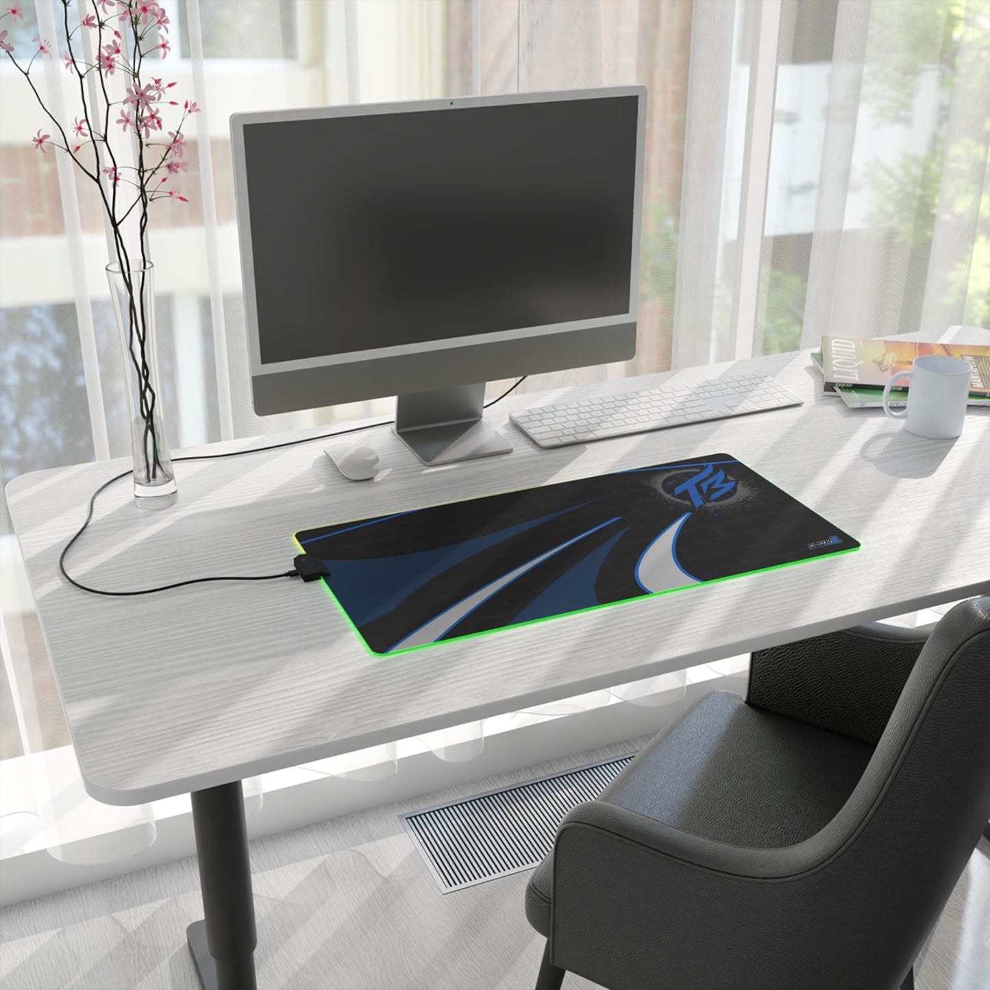 Thermal Break LED Gaming Mouse Pad