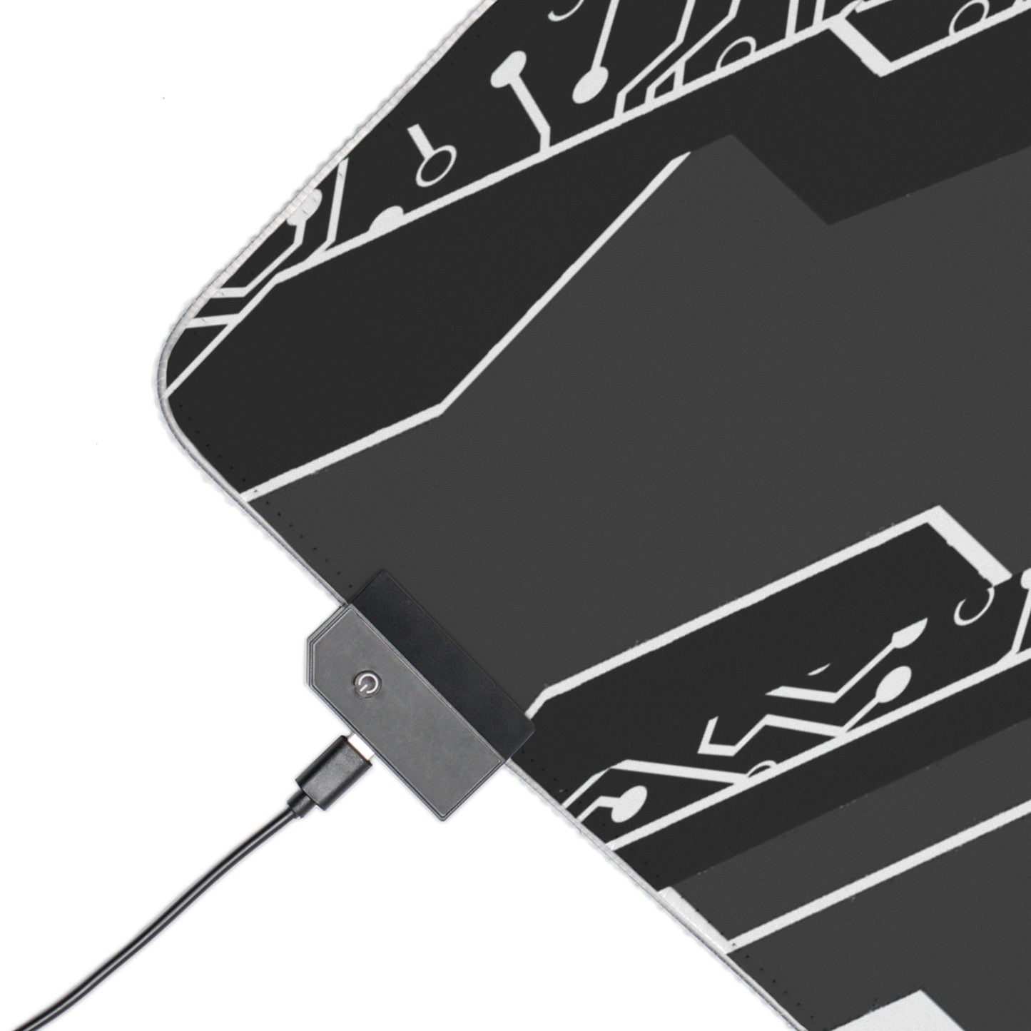 Elysium Game Servers LED Gaming Mouse Pad