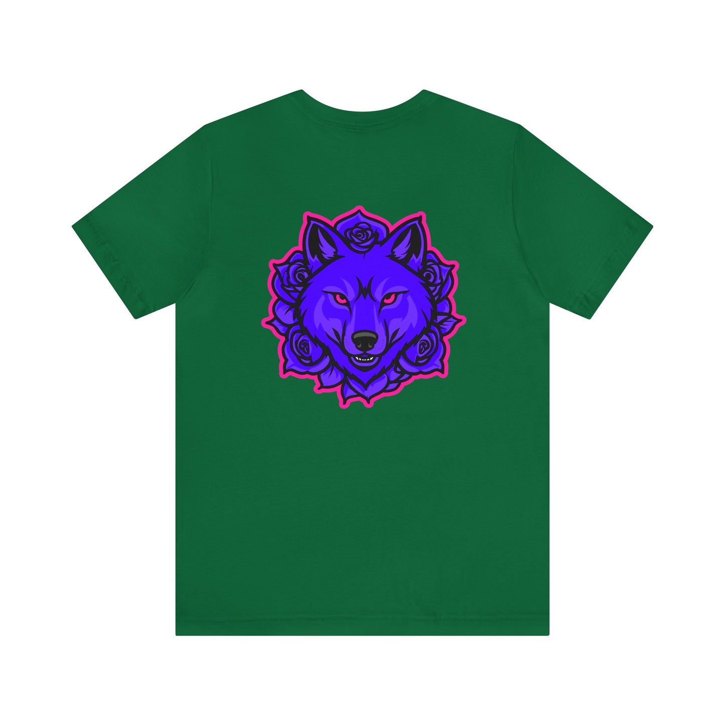 BadWolfRose Back Print Unisex T-shirt