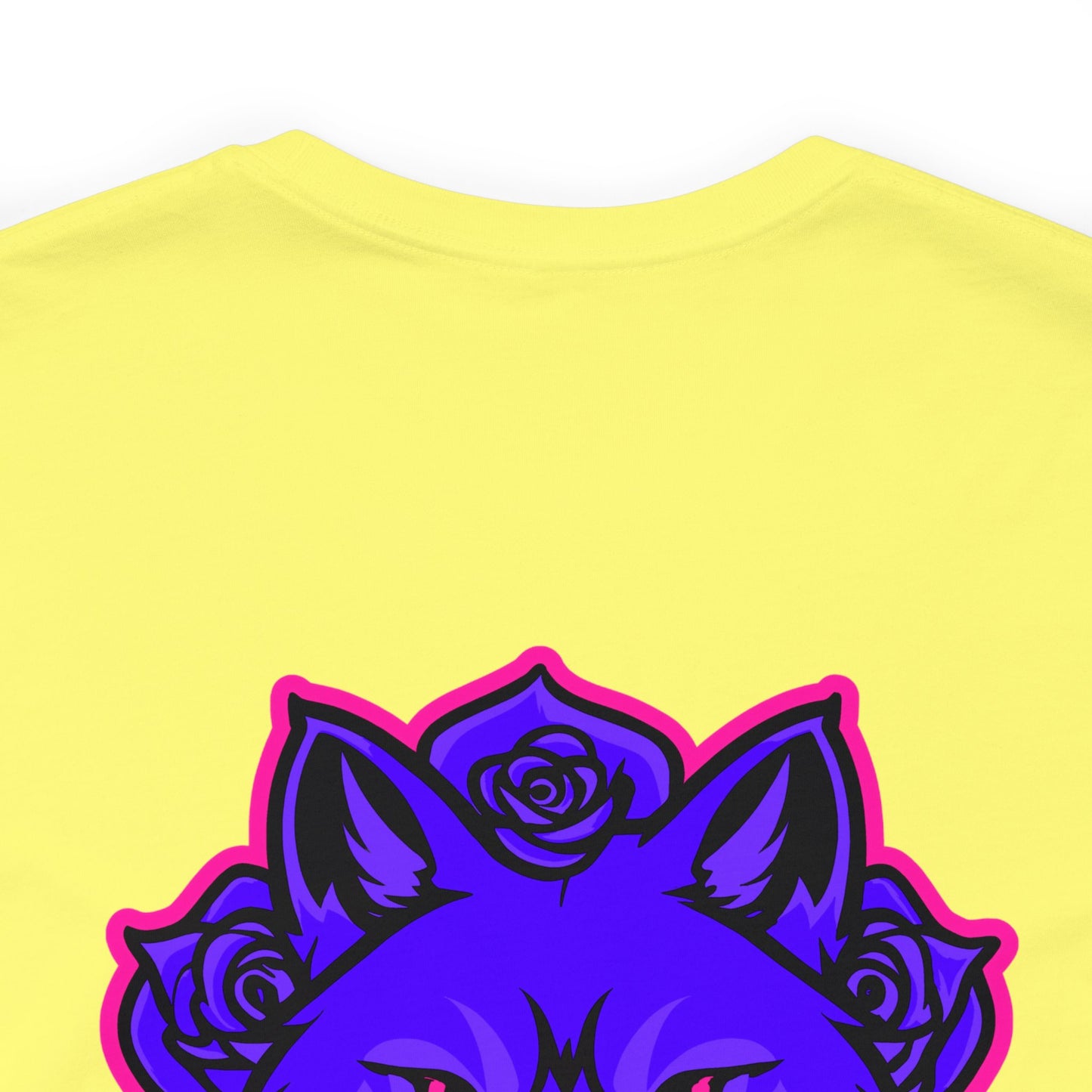 BadWolfRose Back Print Unisex T-shirt