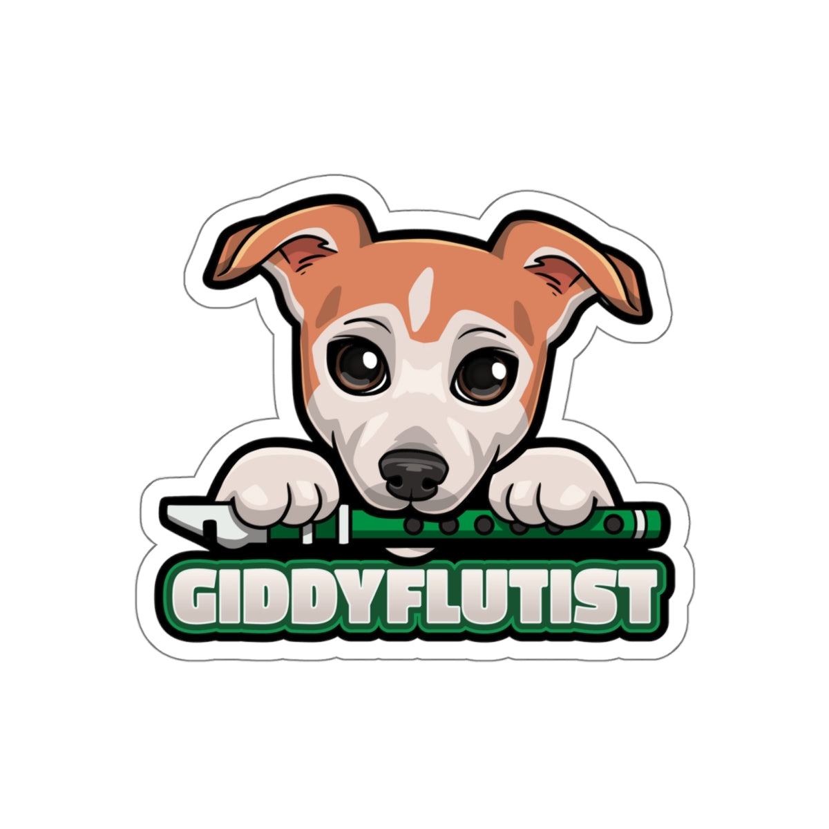 GiddyFlutist Stickers