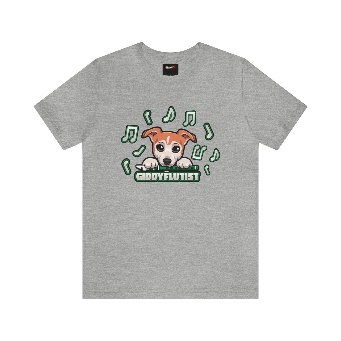 GiddyFlutist Notes Unisex T-Shirt