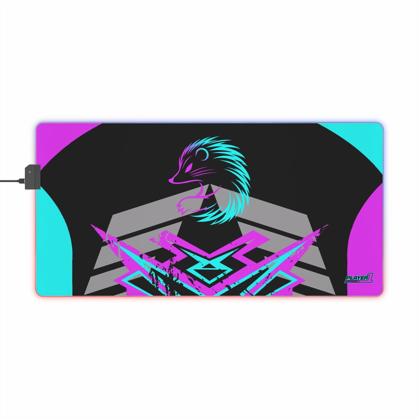Kraven Quills LED Gaming Mouse Pad
