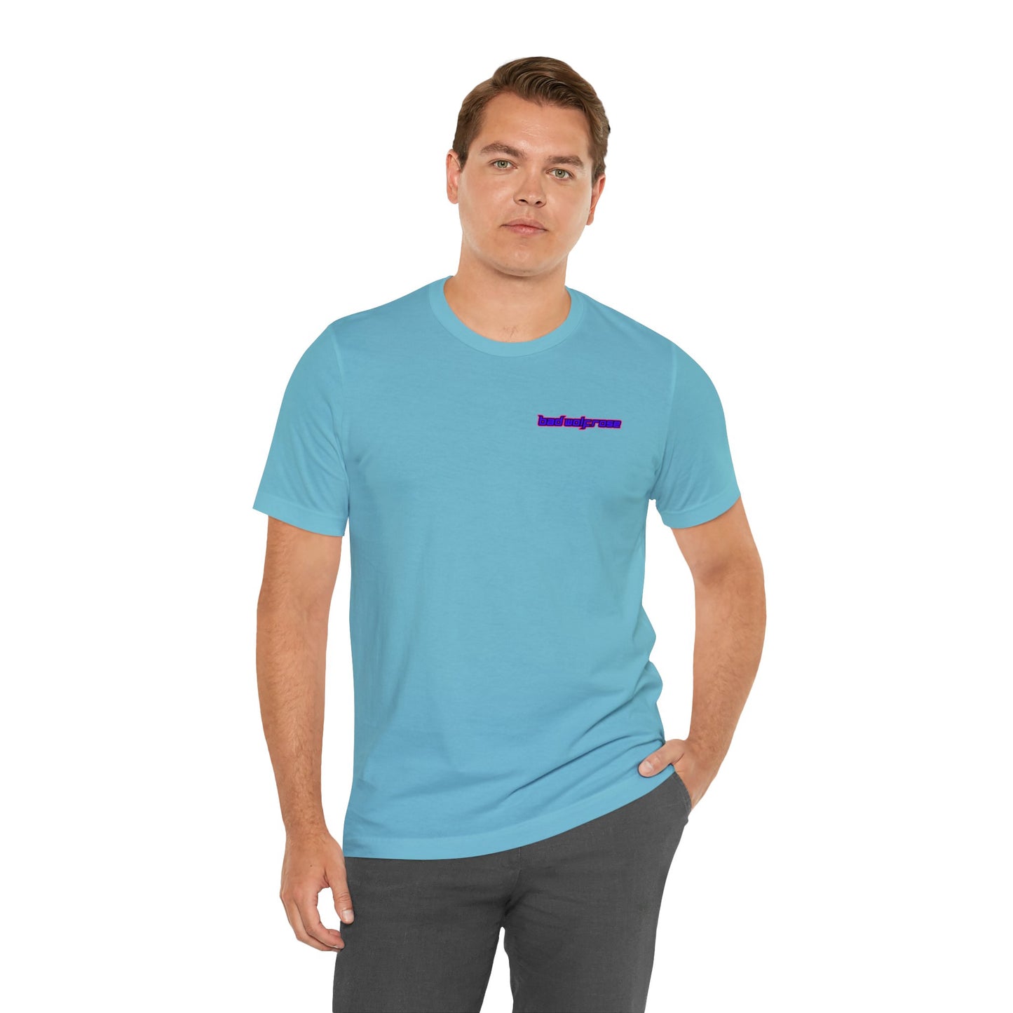 BadWolfRose Back Print Unisex T-shirt