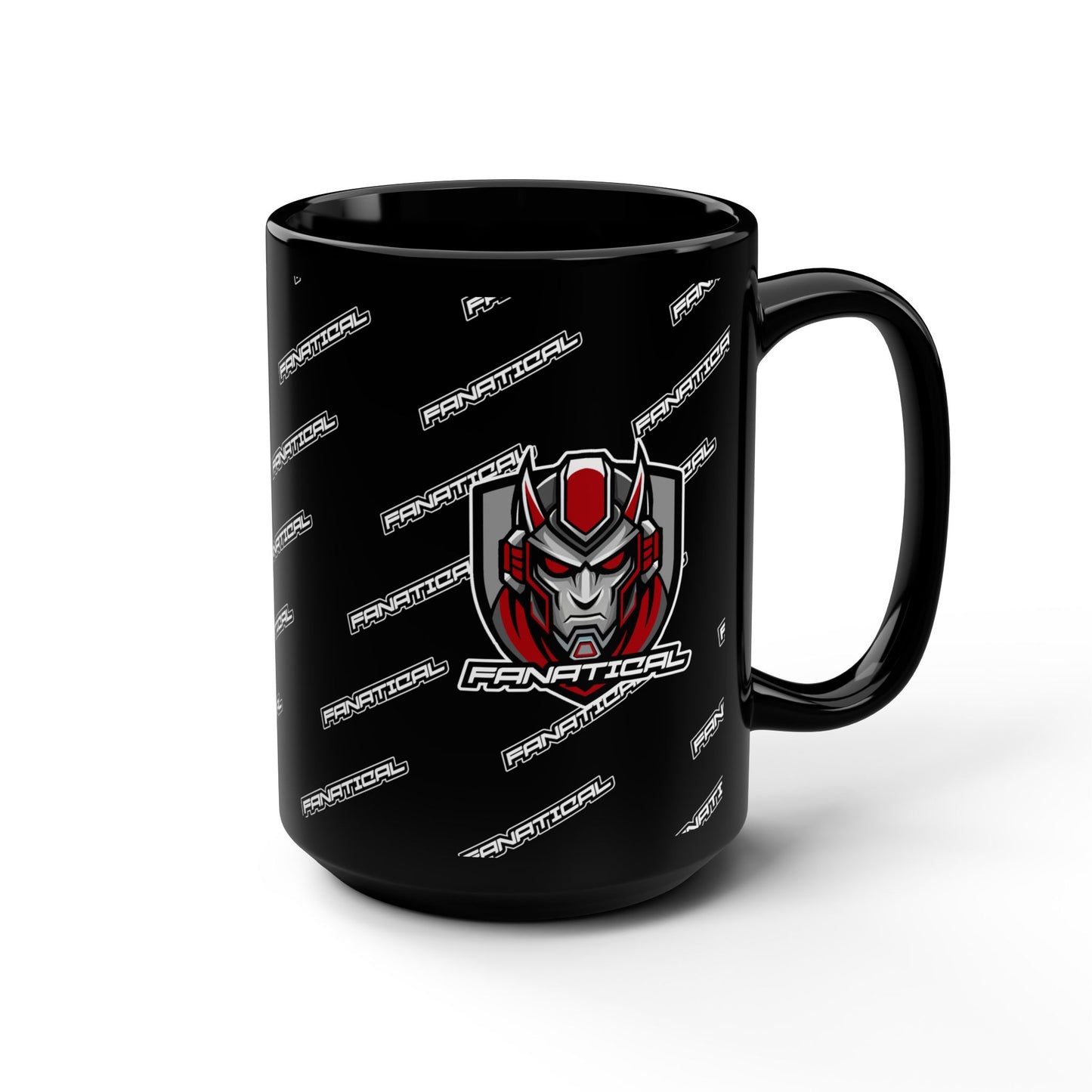Fanatical Esports Black Mug, 15oz