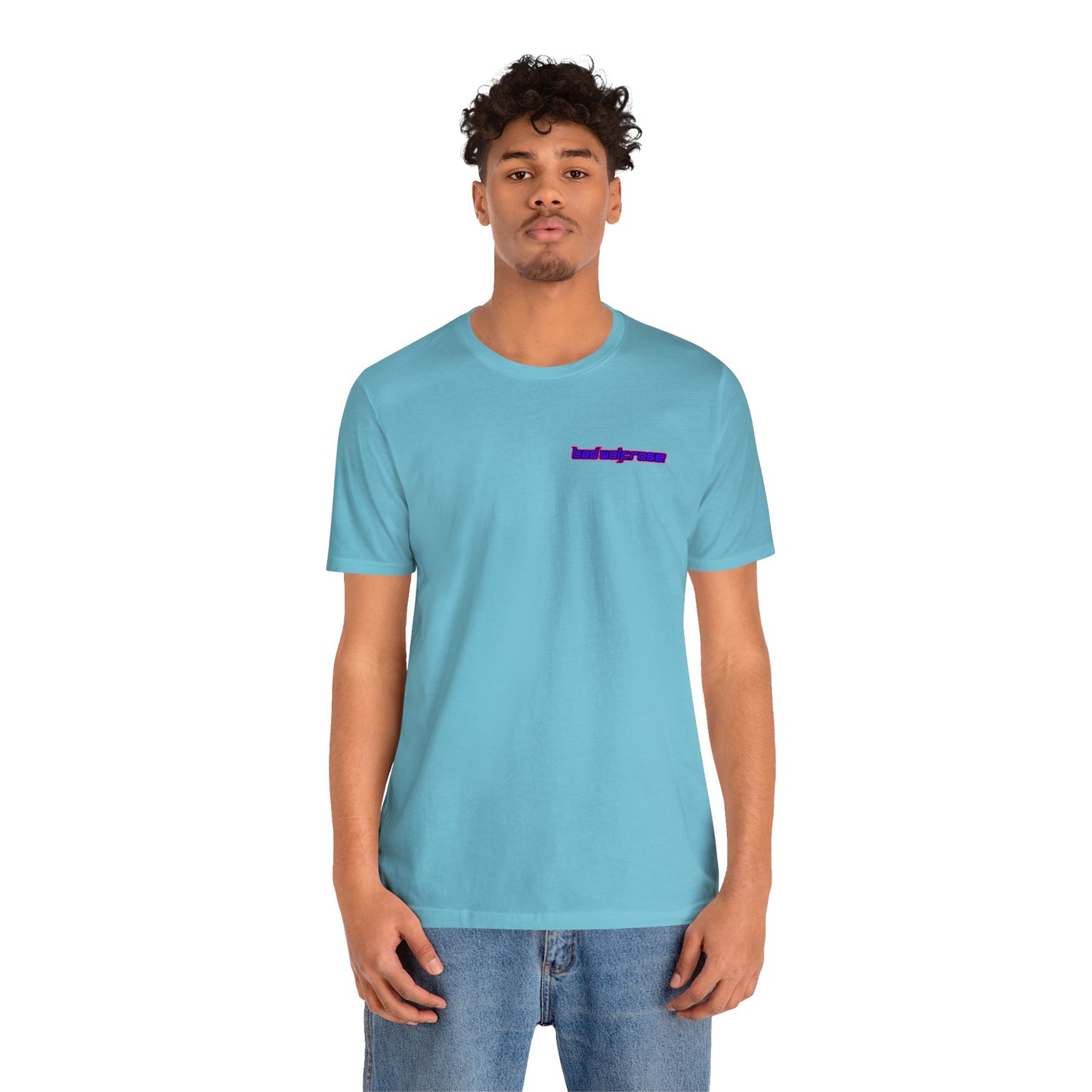 BadWolfRose Back Print Unisex T-shirt