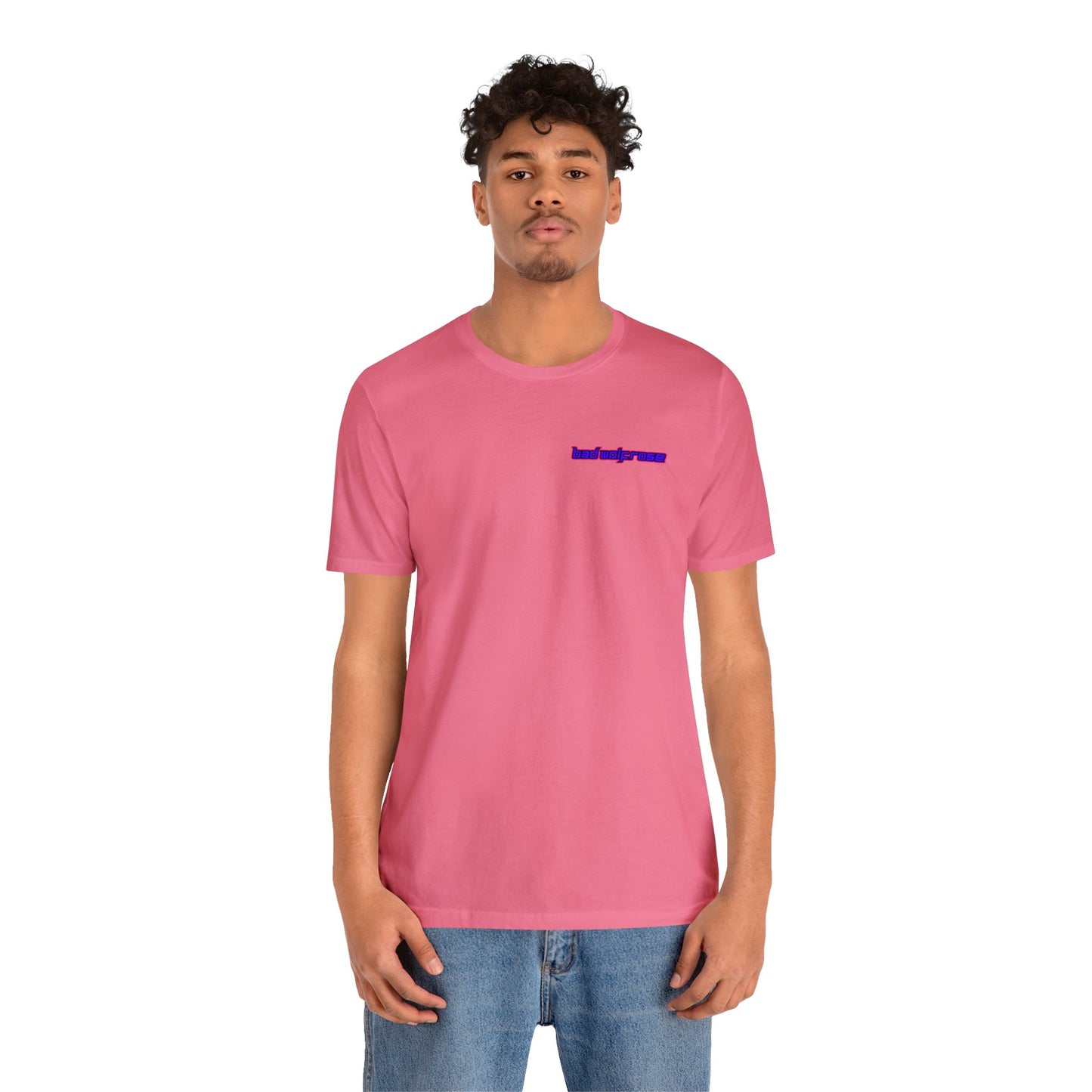 BadWolfRose Back Print Unisex T-shirt