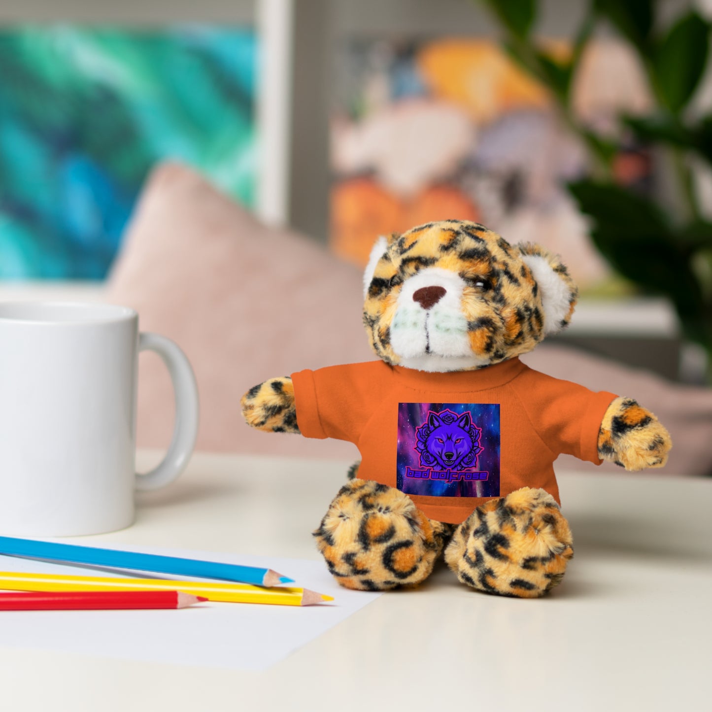 BadWolfRose Space Stuffed Animals with Tee